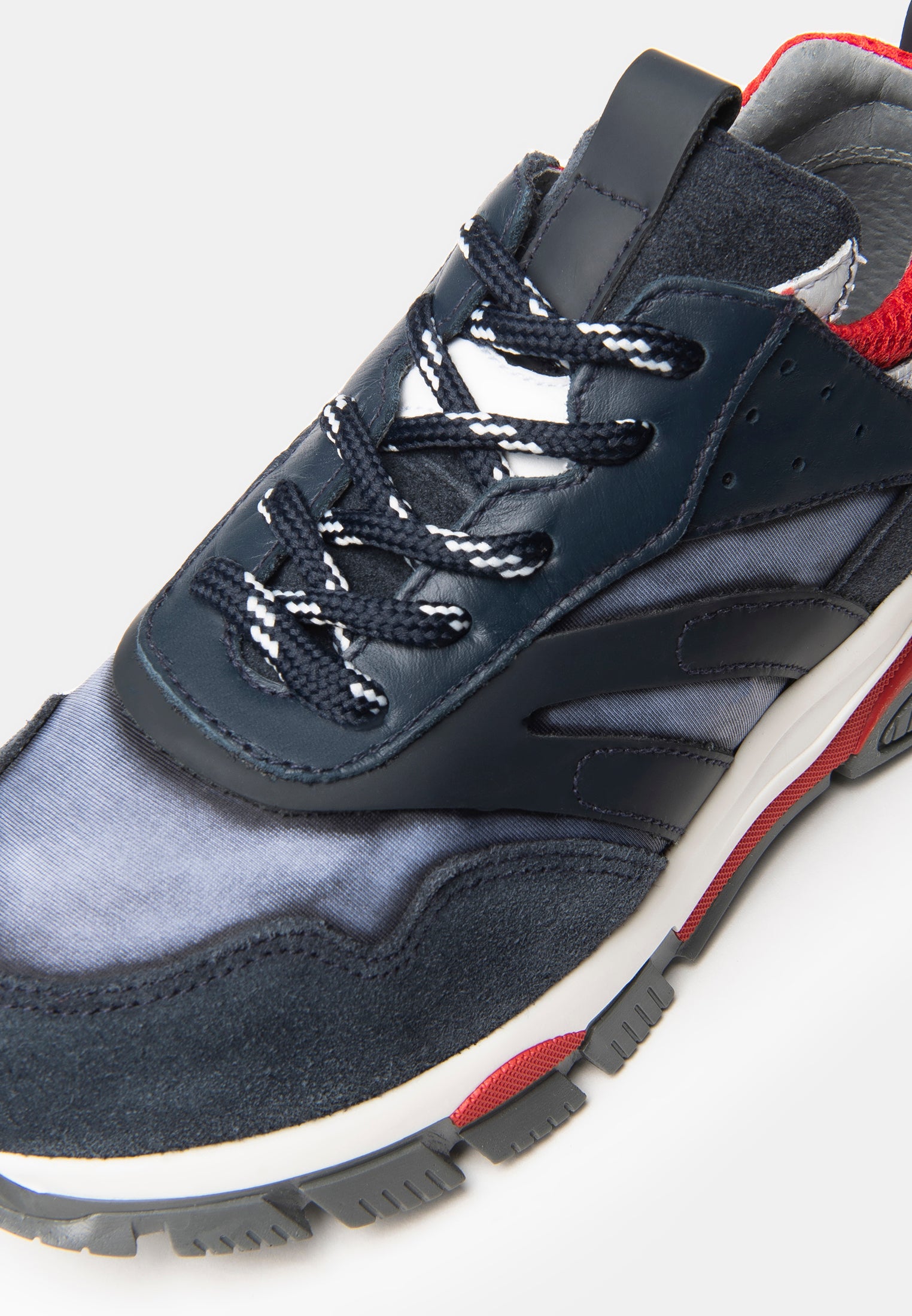 Sneakers Teen da Ragazzo in Camoscio, Pelle e Tela