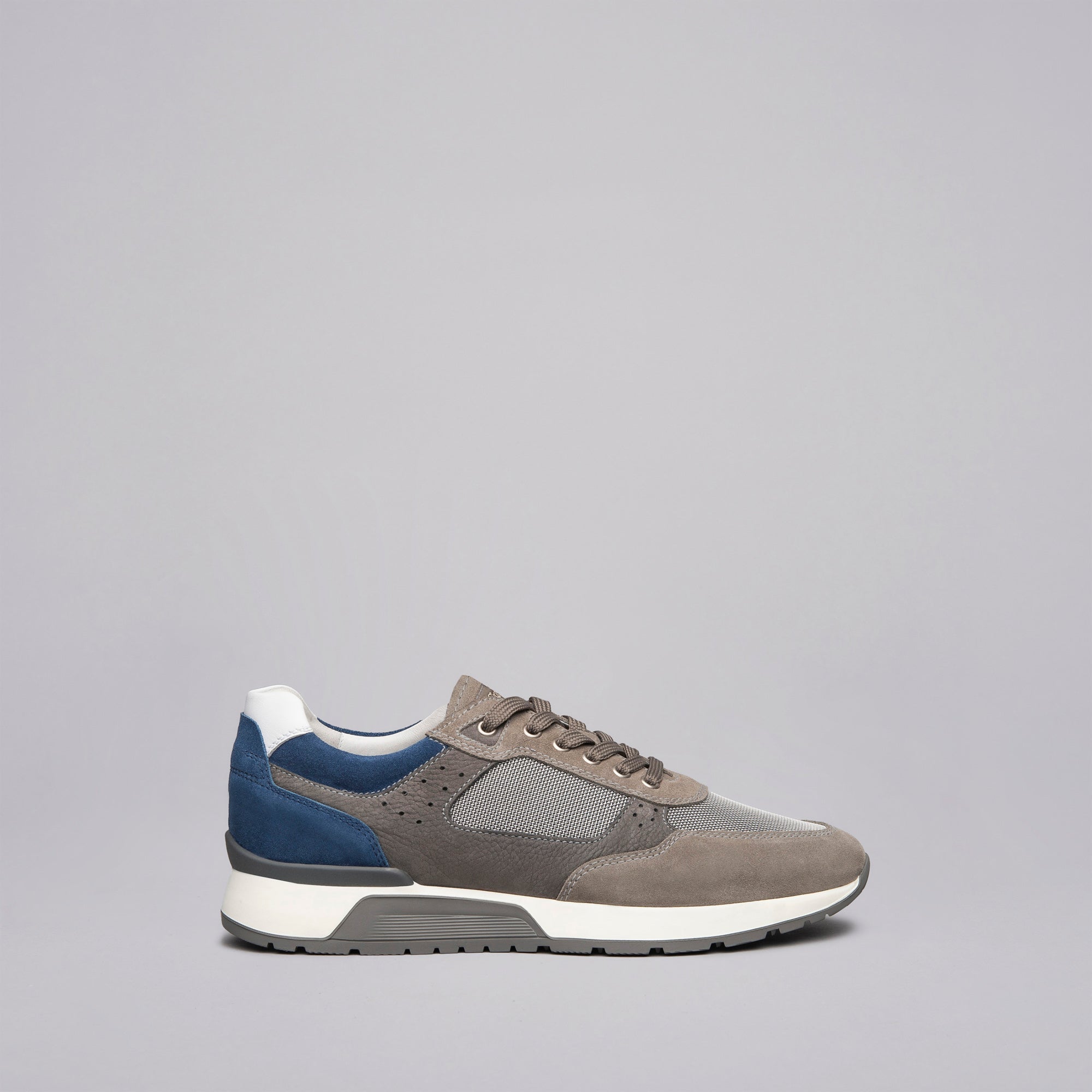 Sneakers Uomo in Pelle e Camoscio