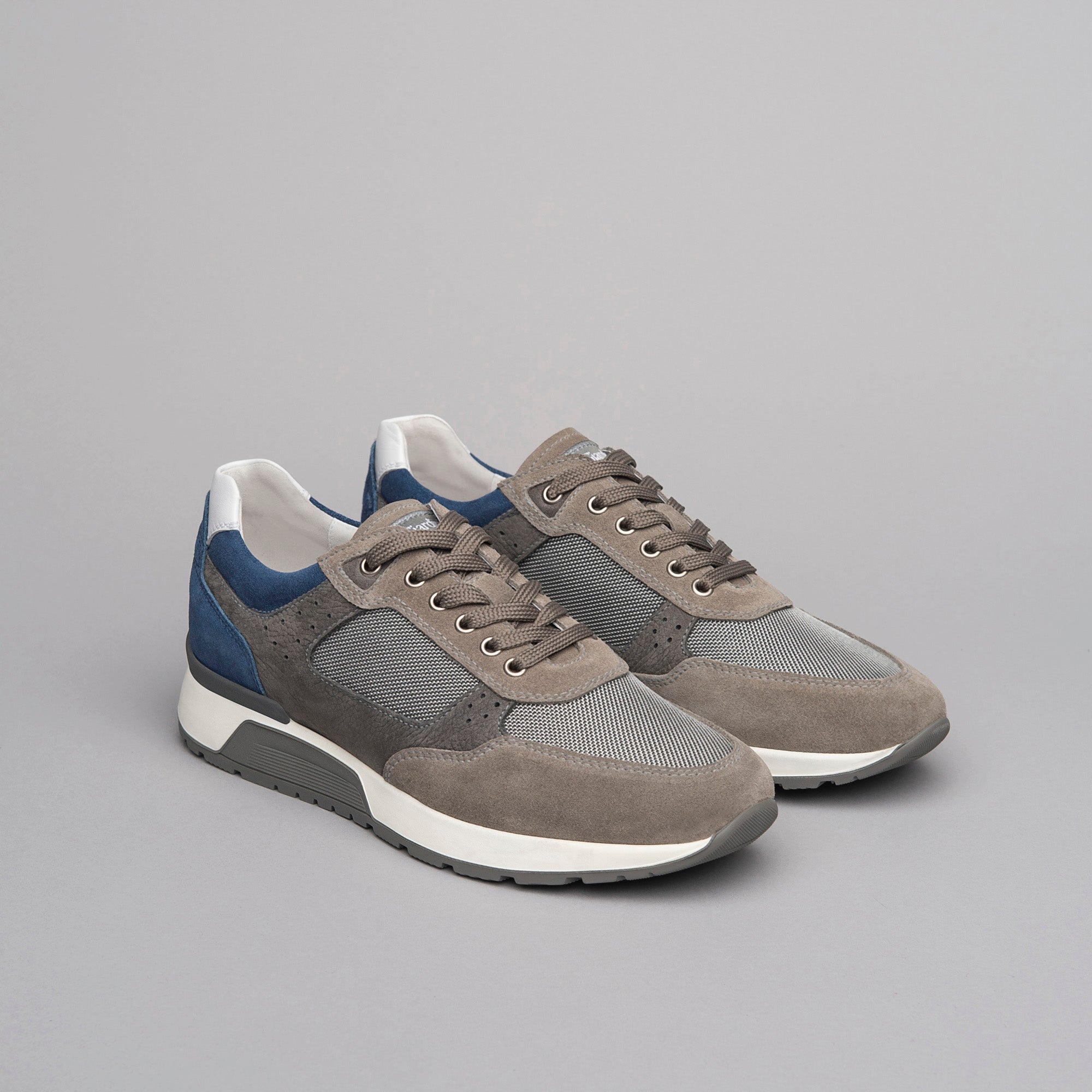 Sneakers Uomo in Pelle e Camoscio