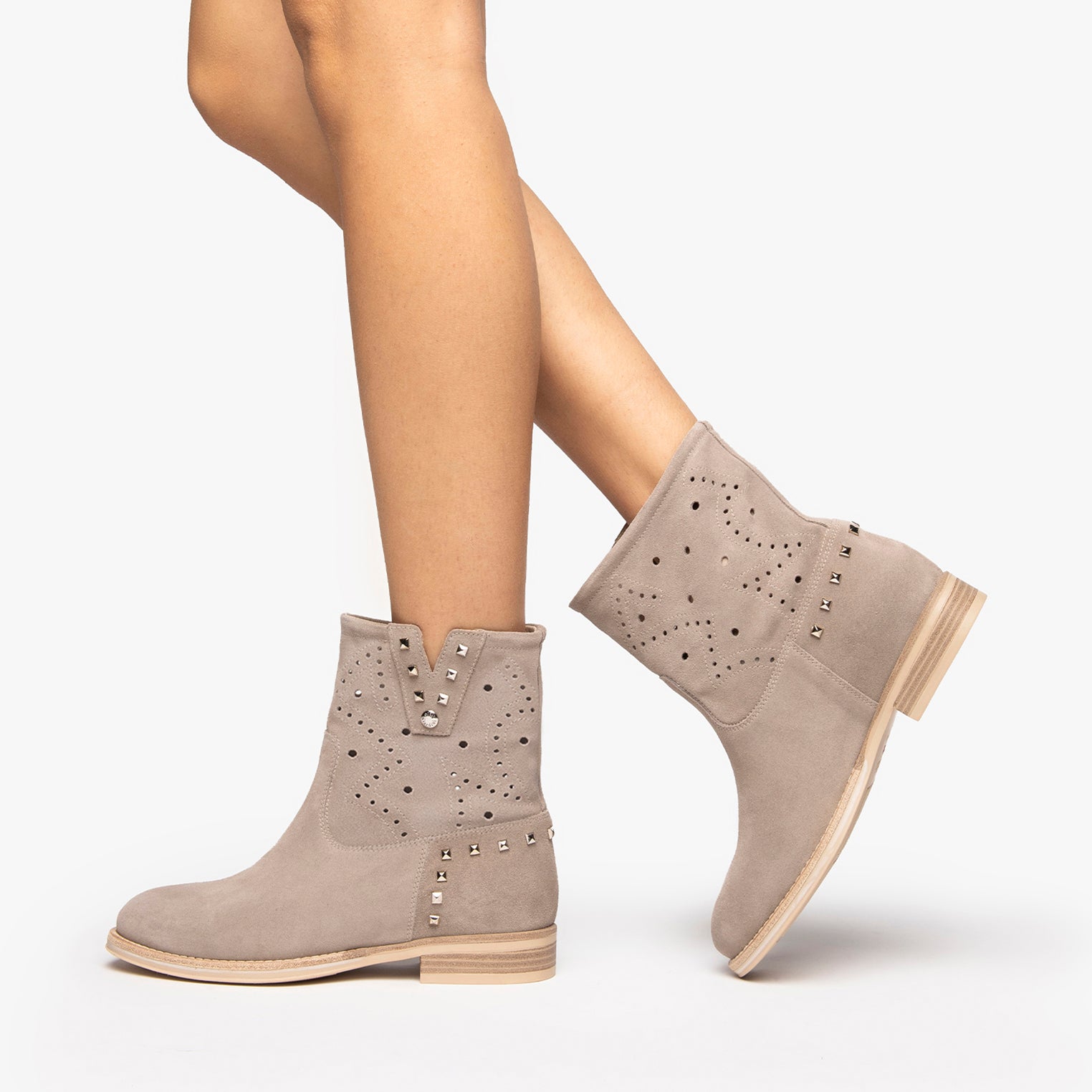 Stivaletti Donna in Camoscio