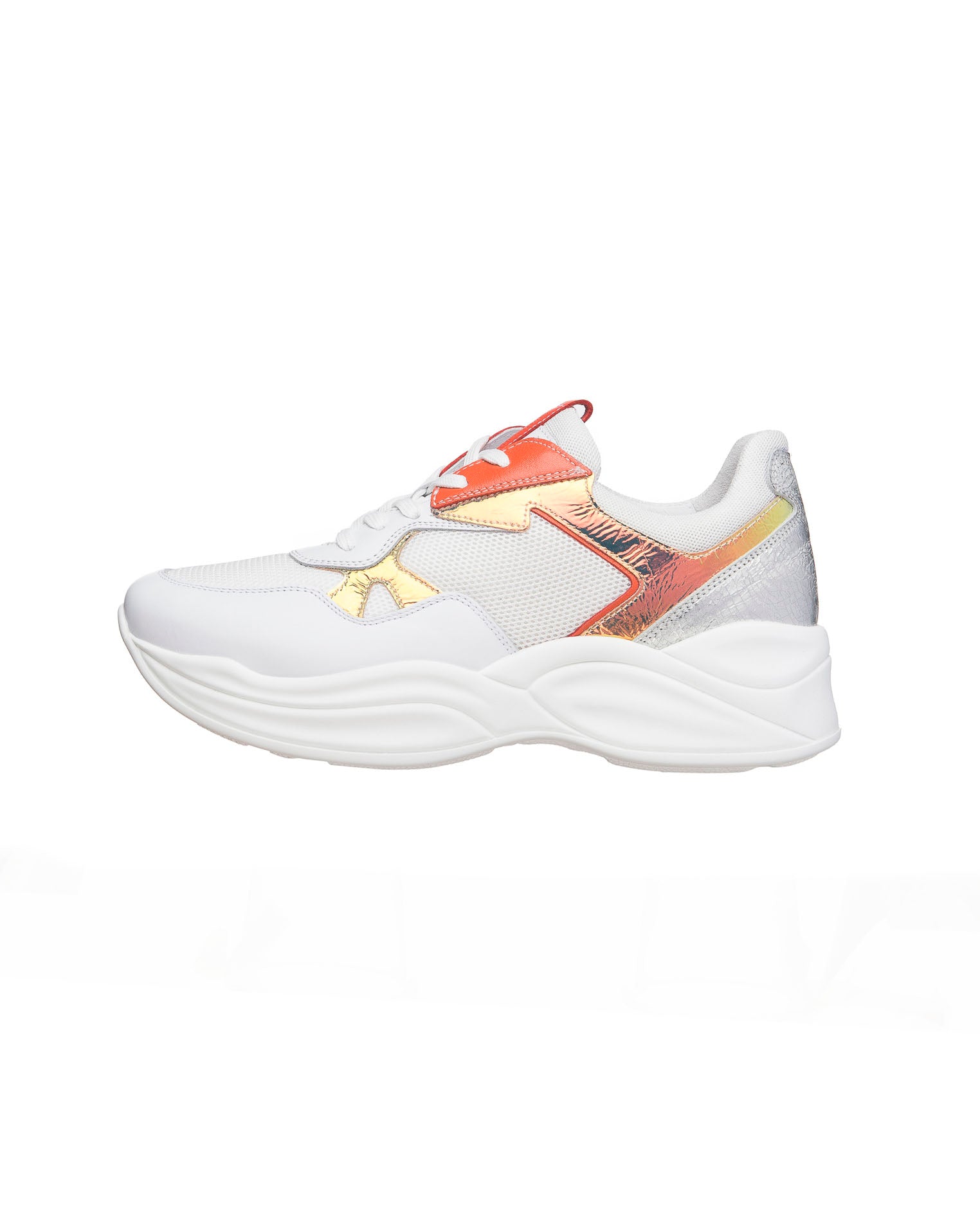 Sneakers Donna in Pelle e Tela