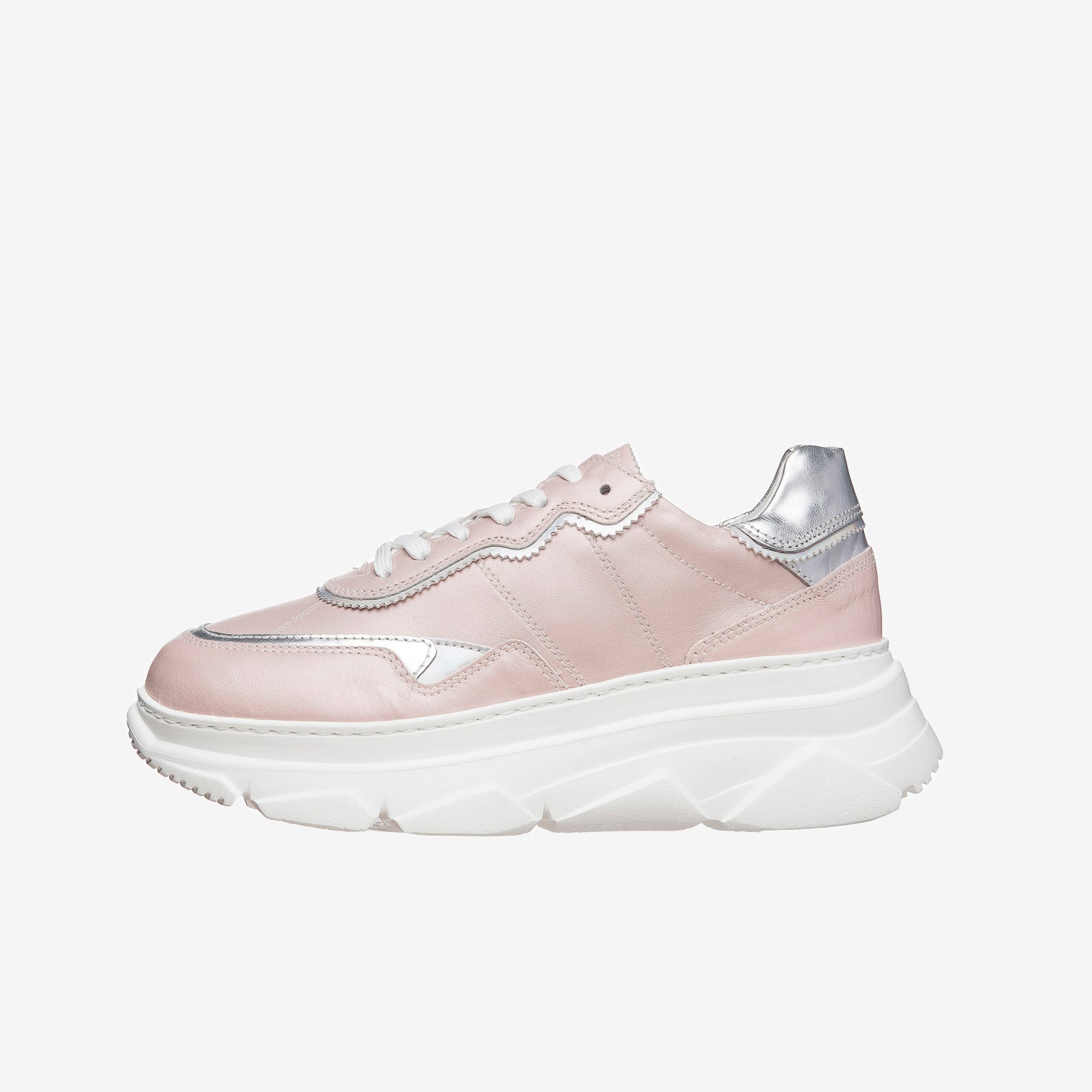 Sneakers Donna in Pelle e Materiale Tecnico