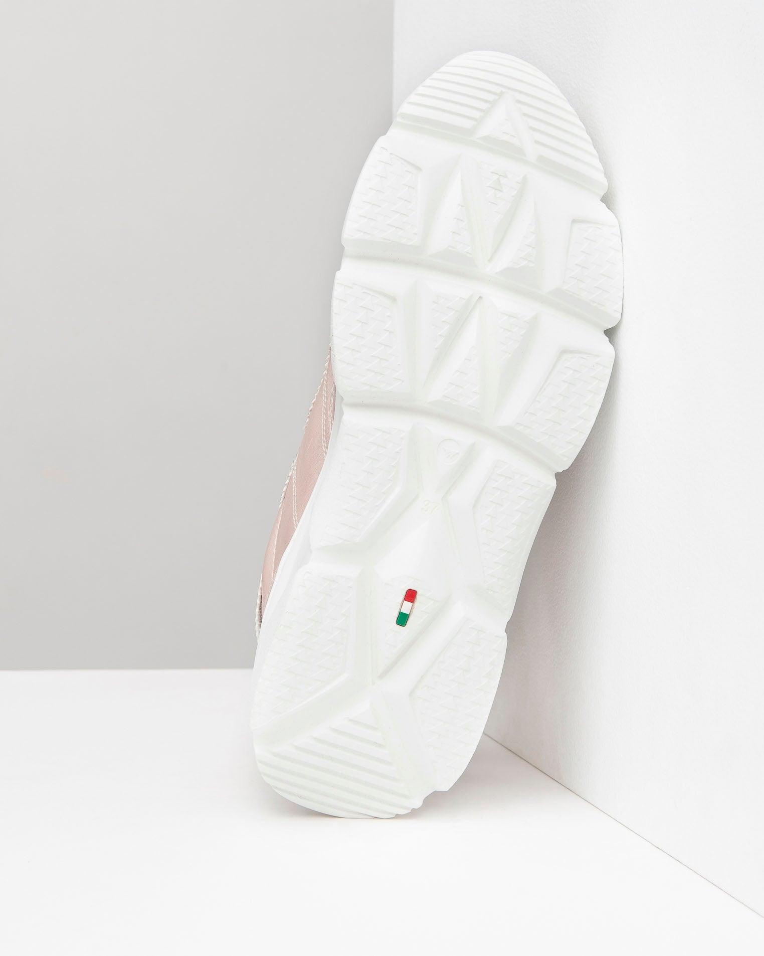 Sneakers Donna in Pelle e Materiale Tecnico