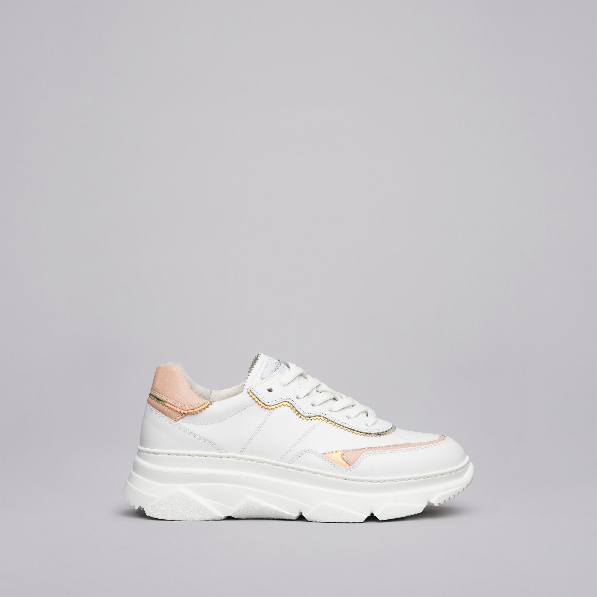 Sneakers Donna in Pelle e Materiale Tecnico