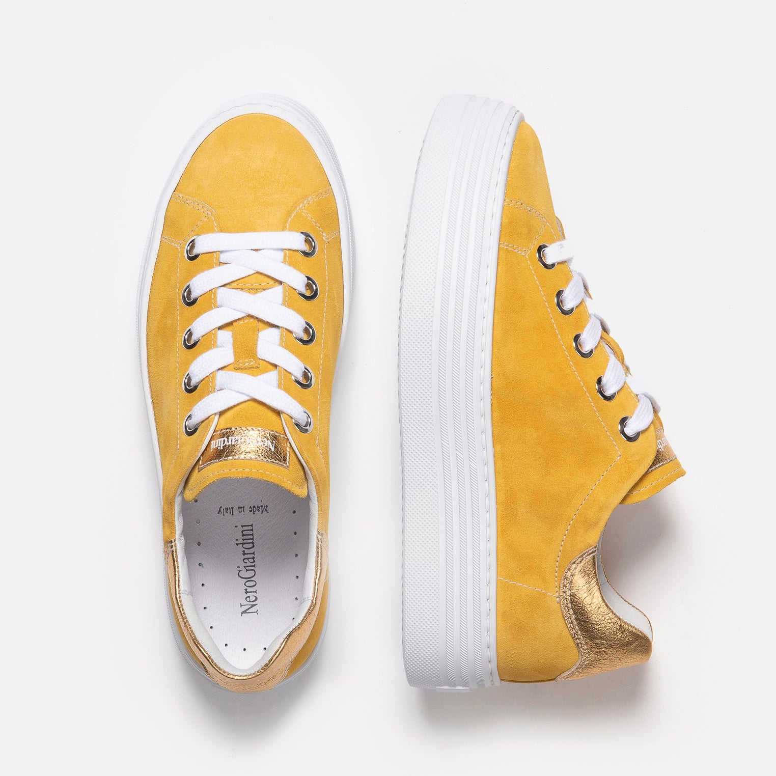 Sneakers Donna in Pelle e Suede