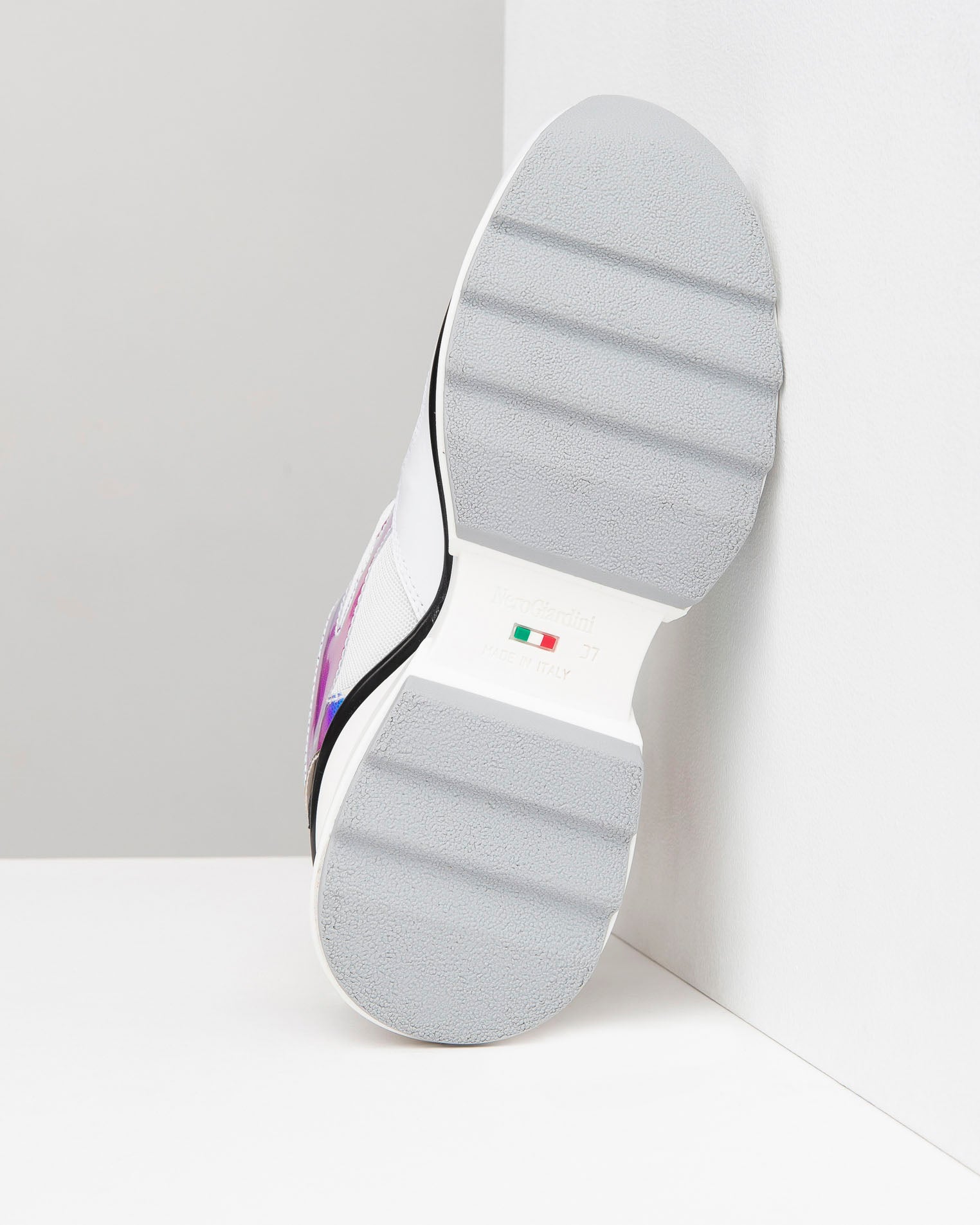 Sneakers Donna in Pelle, Tela e Materiale Tecnico