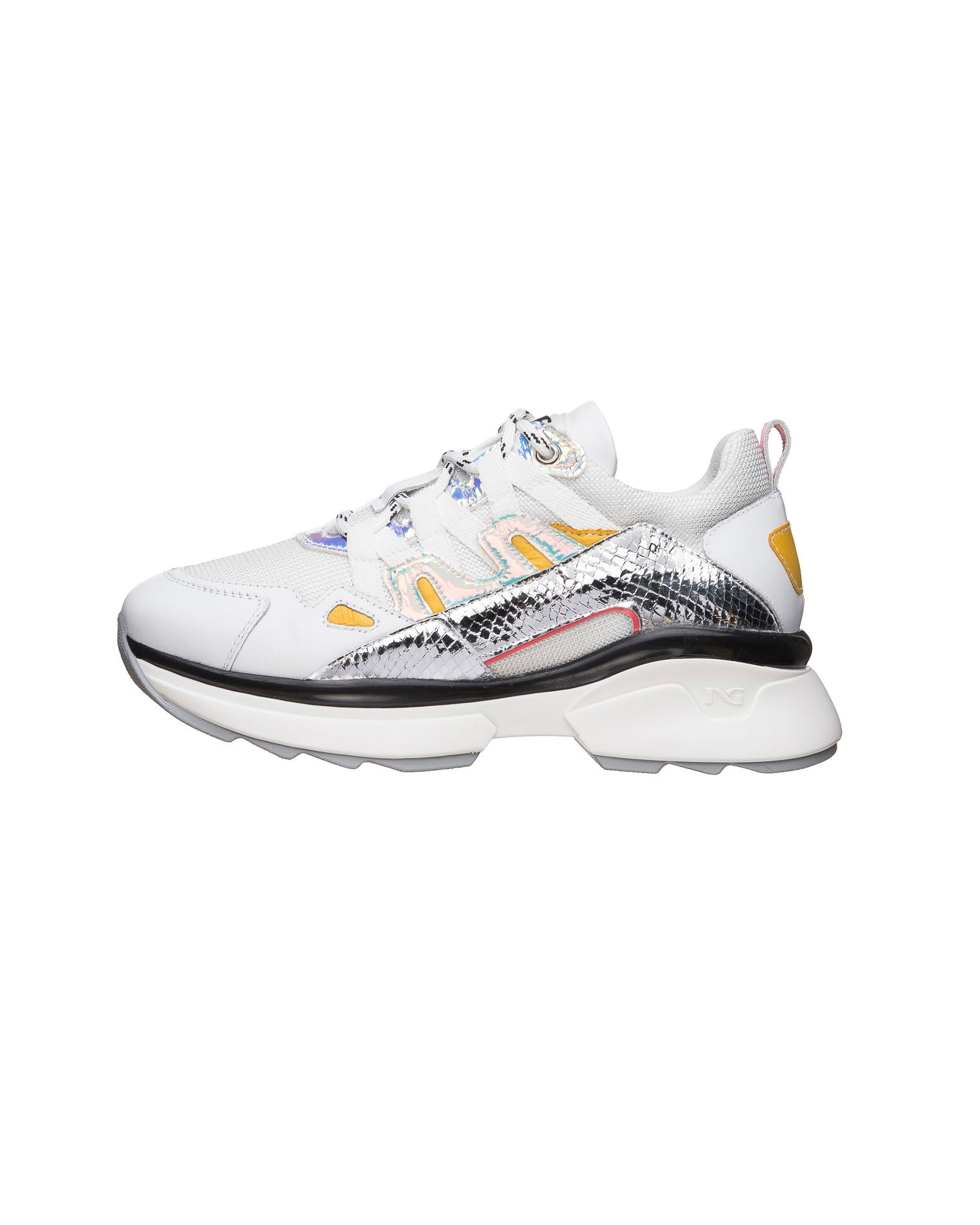 Sneakers Donna in Pelle e Tela
