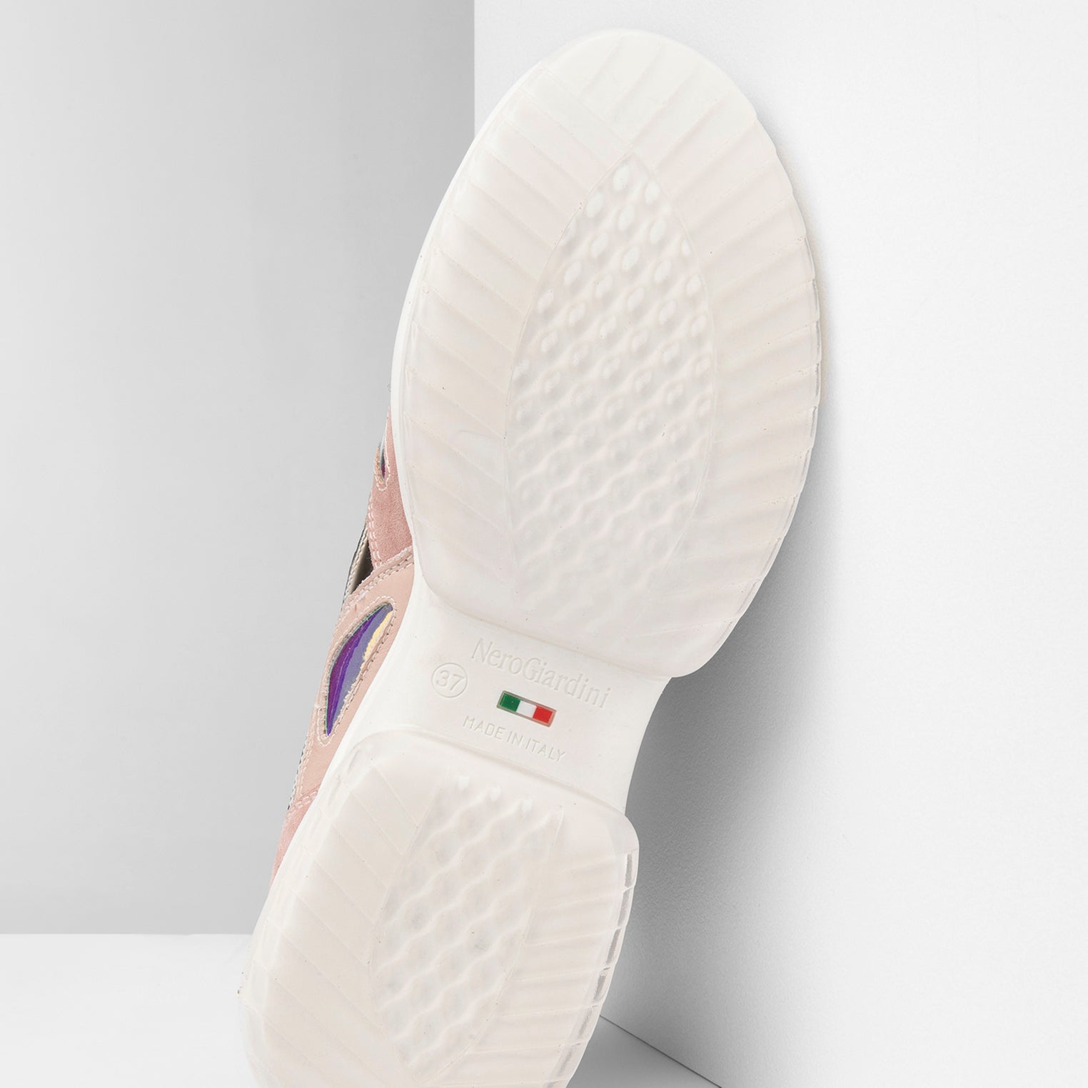 Sneakers Donna in Pelle, Camoscio e  Tela