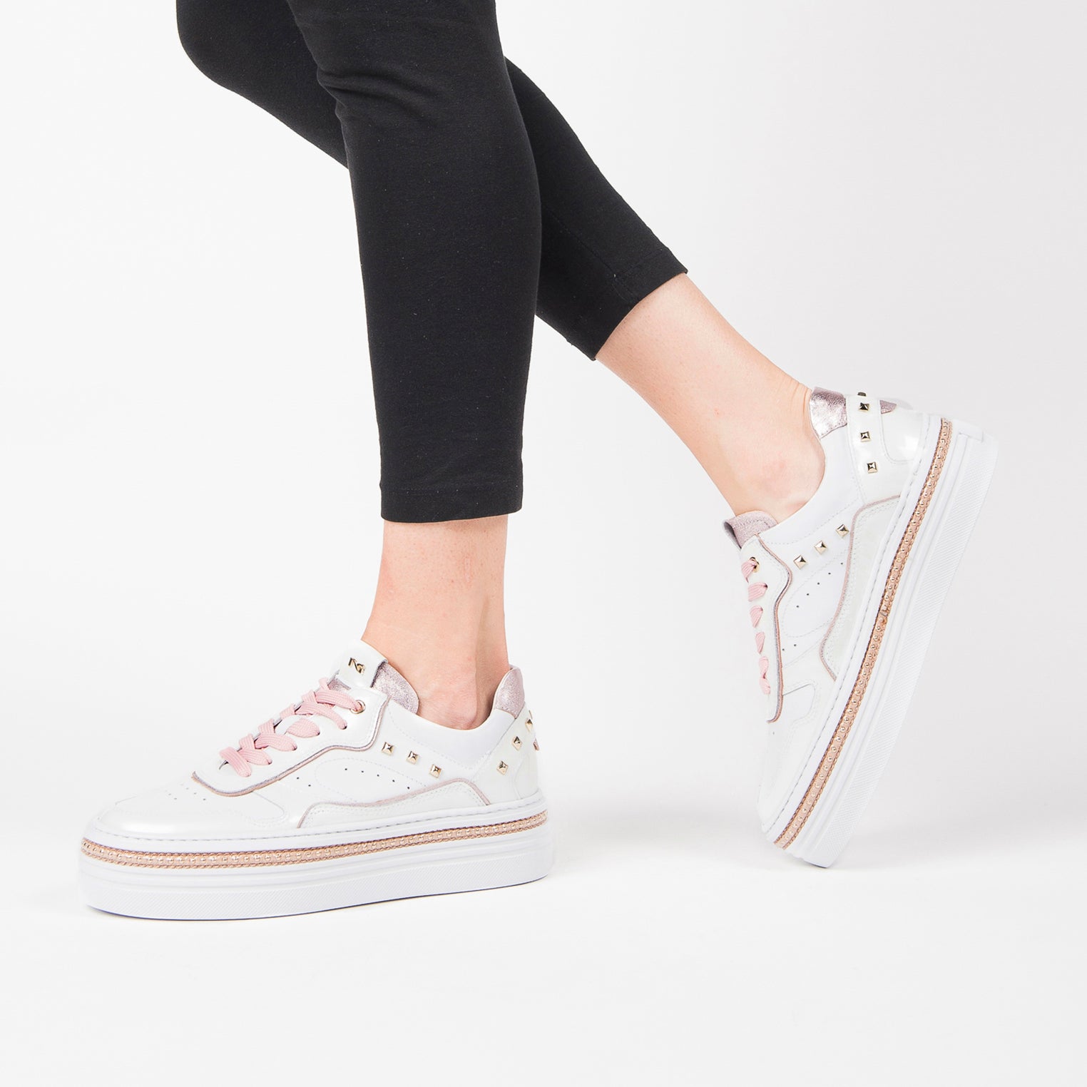 Sneakers Donna in Pelle e Vernice