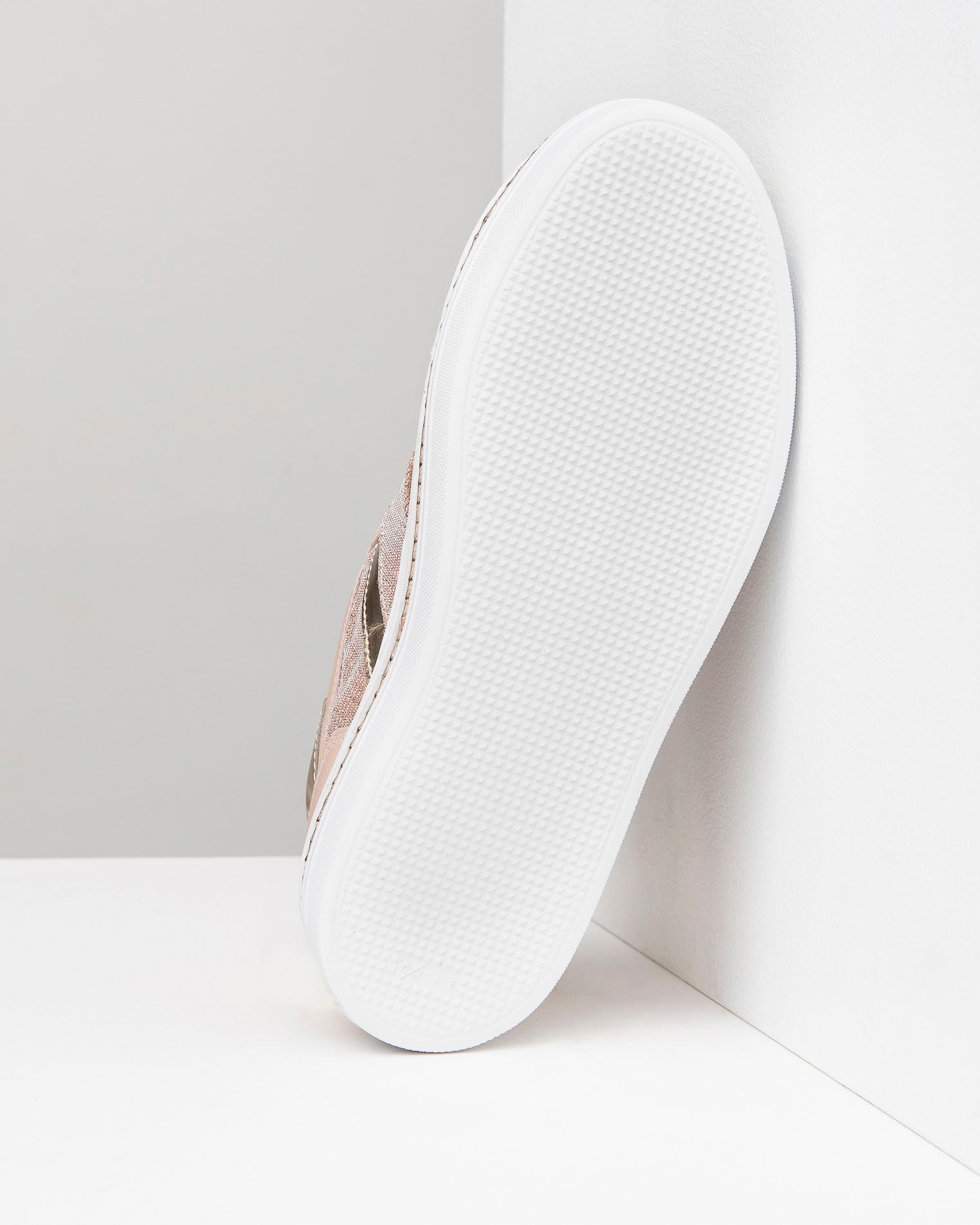 Sneakers Donna in Pelle e Tela