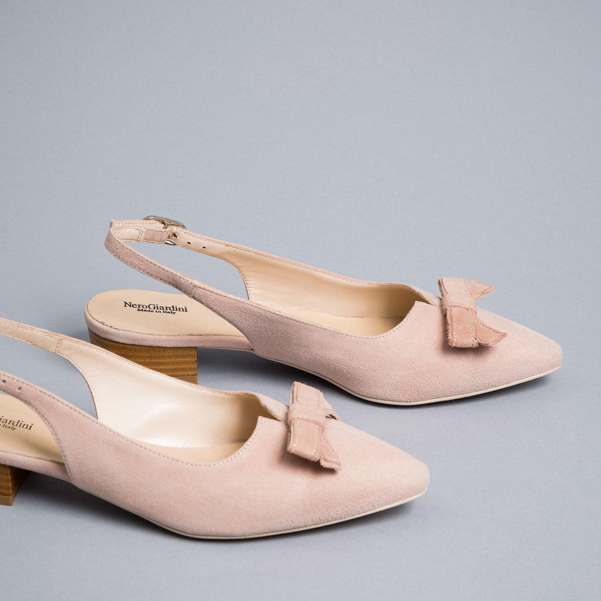 Décolleté Donna in Suede