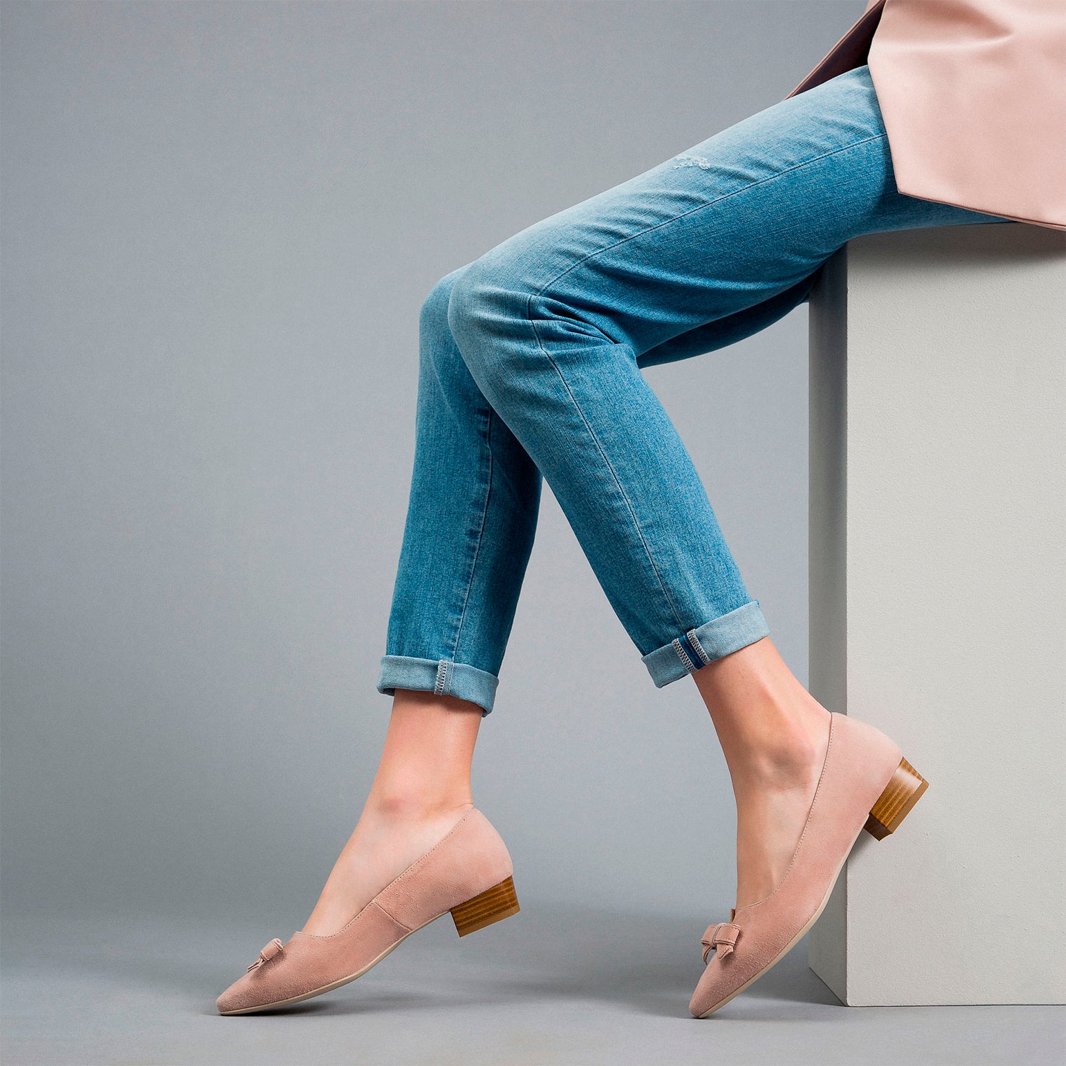 Décolleté Donna in Suede