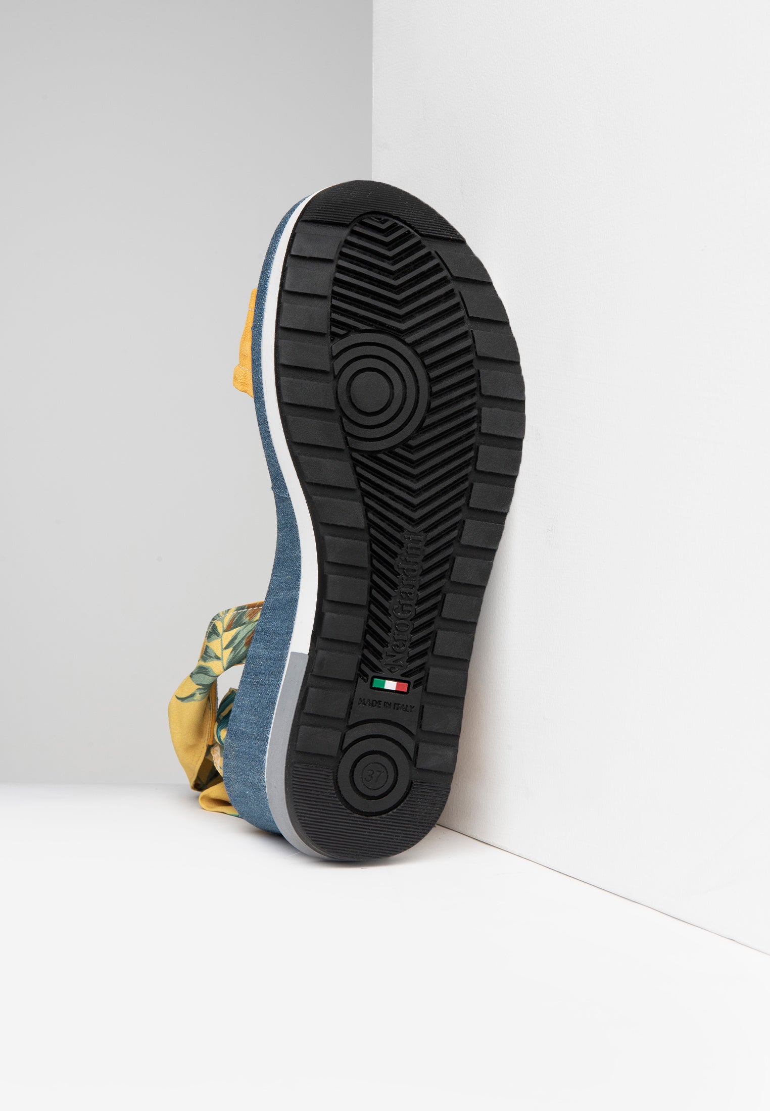 Sandali Donna in Suede e Tessuto