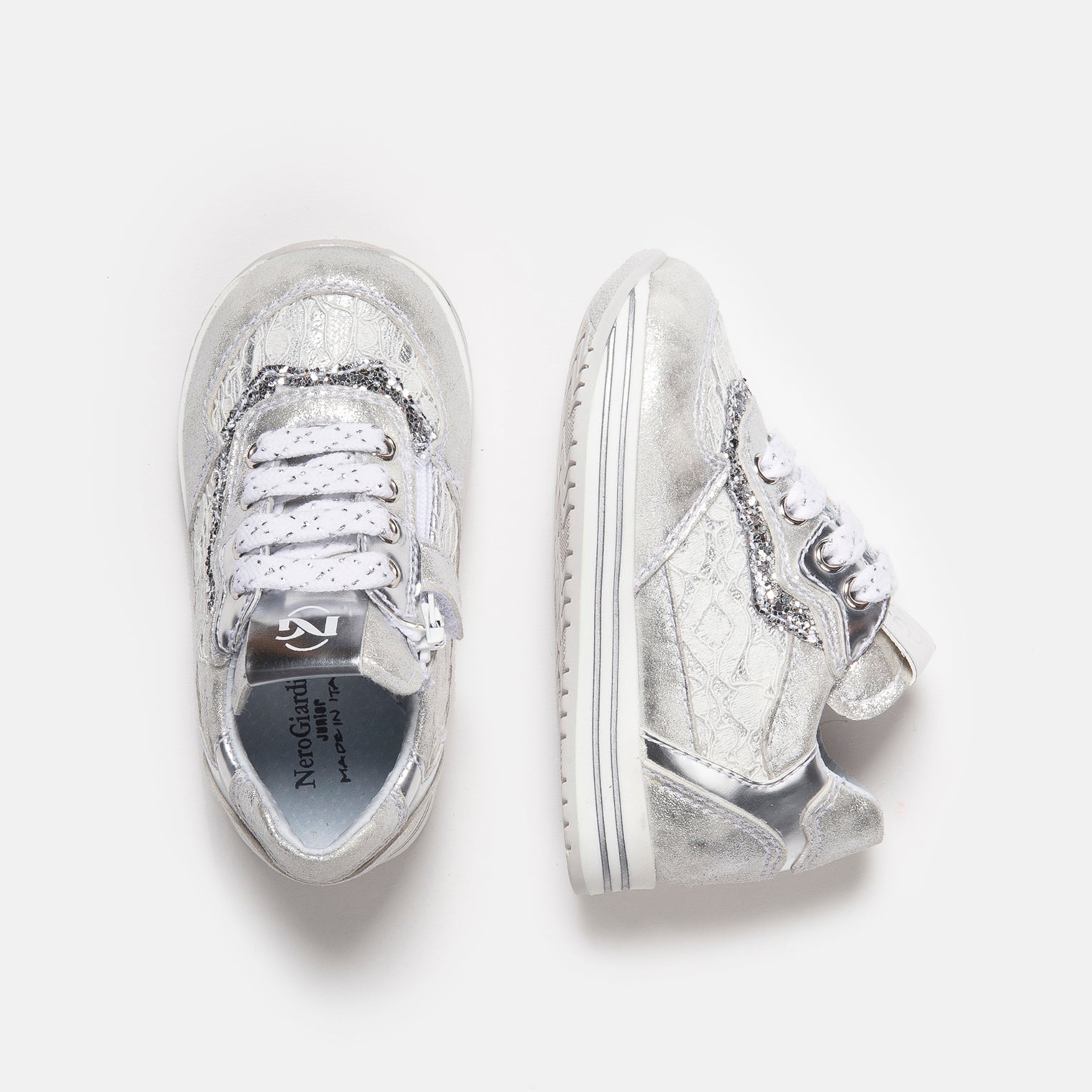 Sneakers Kids da Bambina in Materiale Tecnico