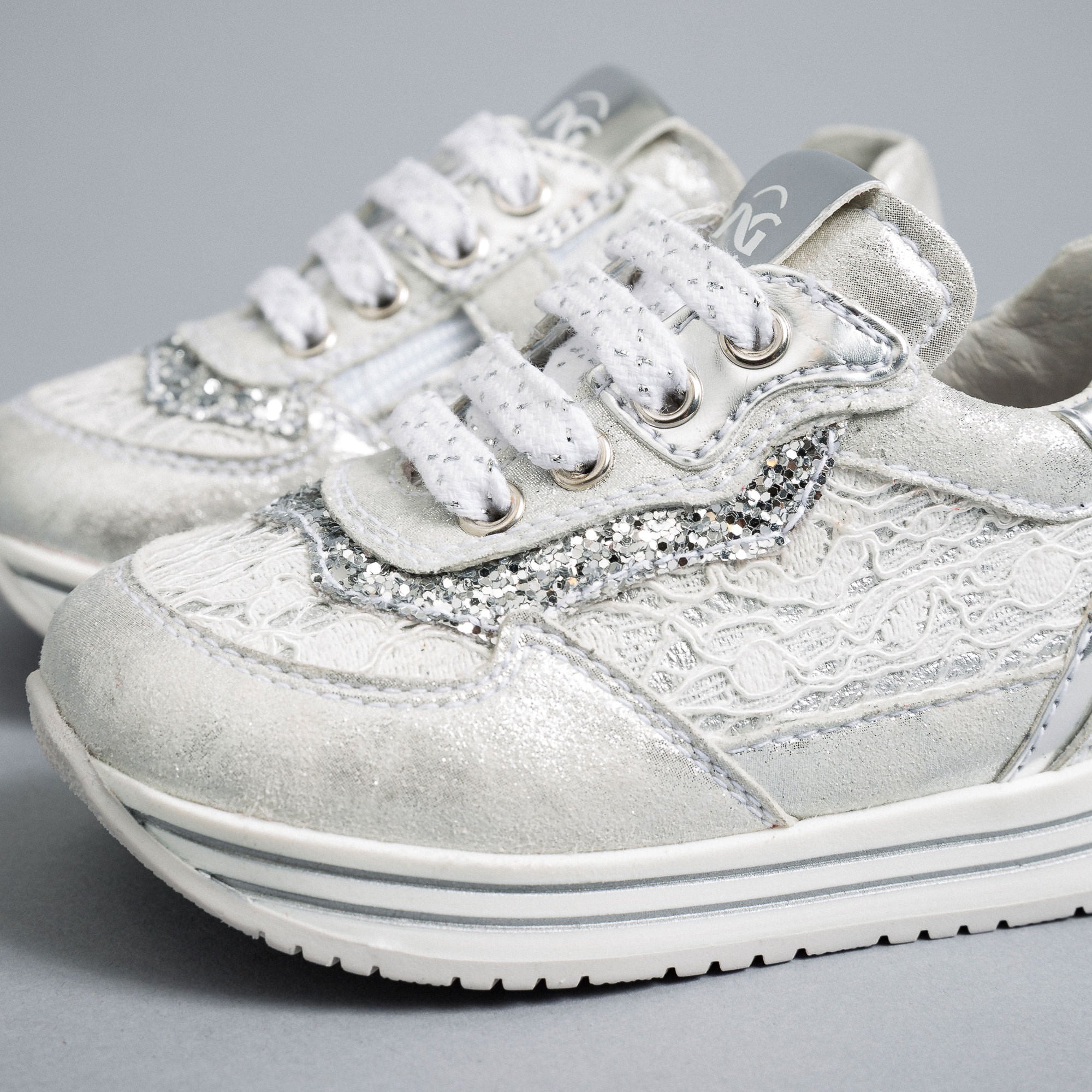 Sneakers Kids da Bambina in Materiale Tecnico