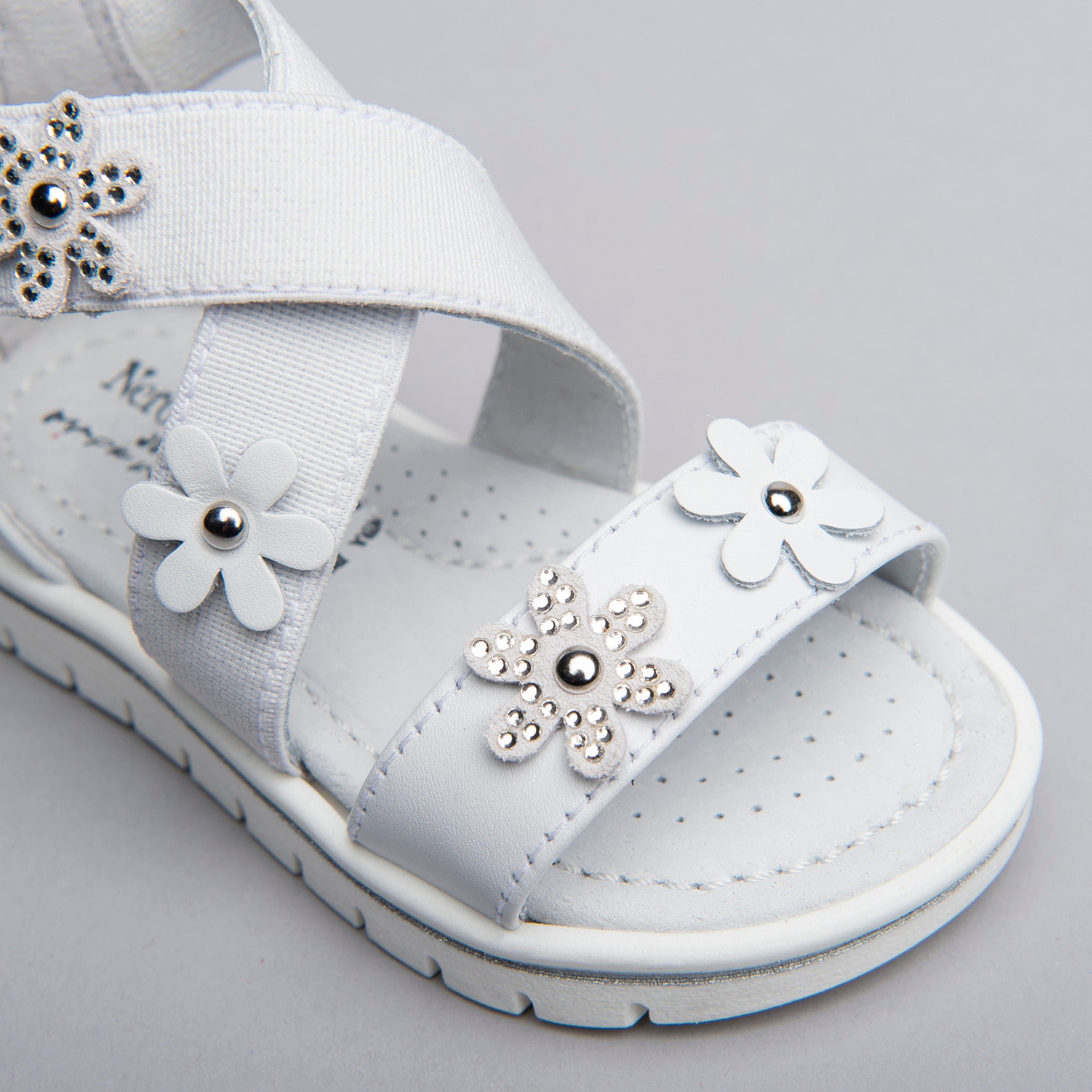 Sandali Kids da Bambina in Camoscio, Pelle e Materiale Tecnico