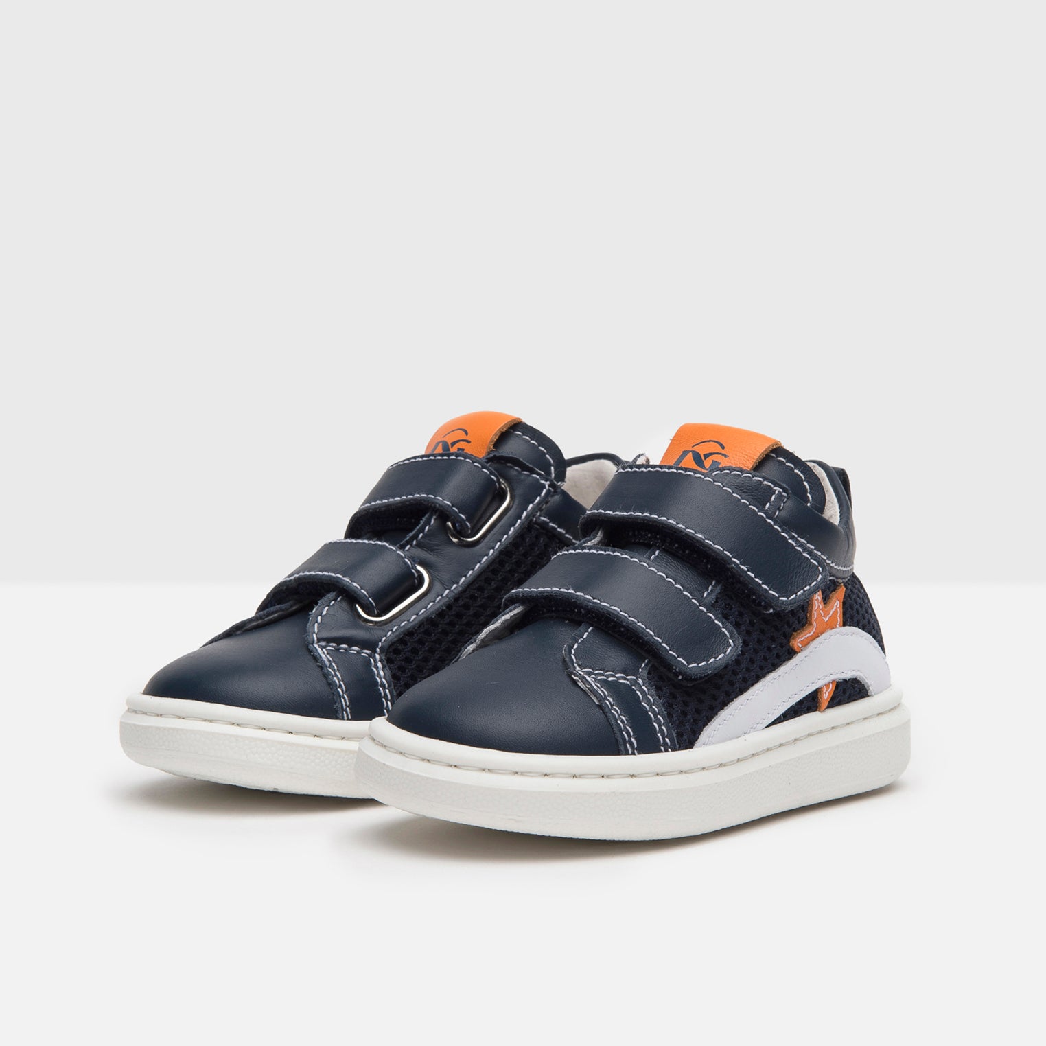 Sneakers Kids da Bambino in Pelle e Tela