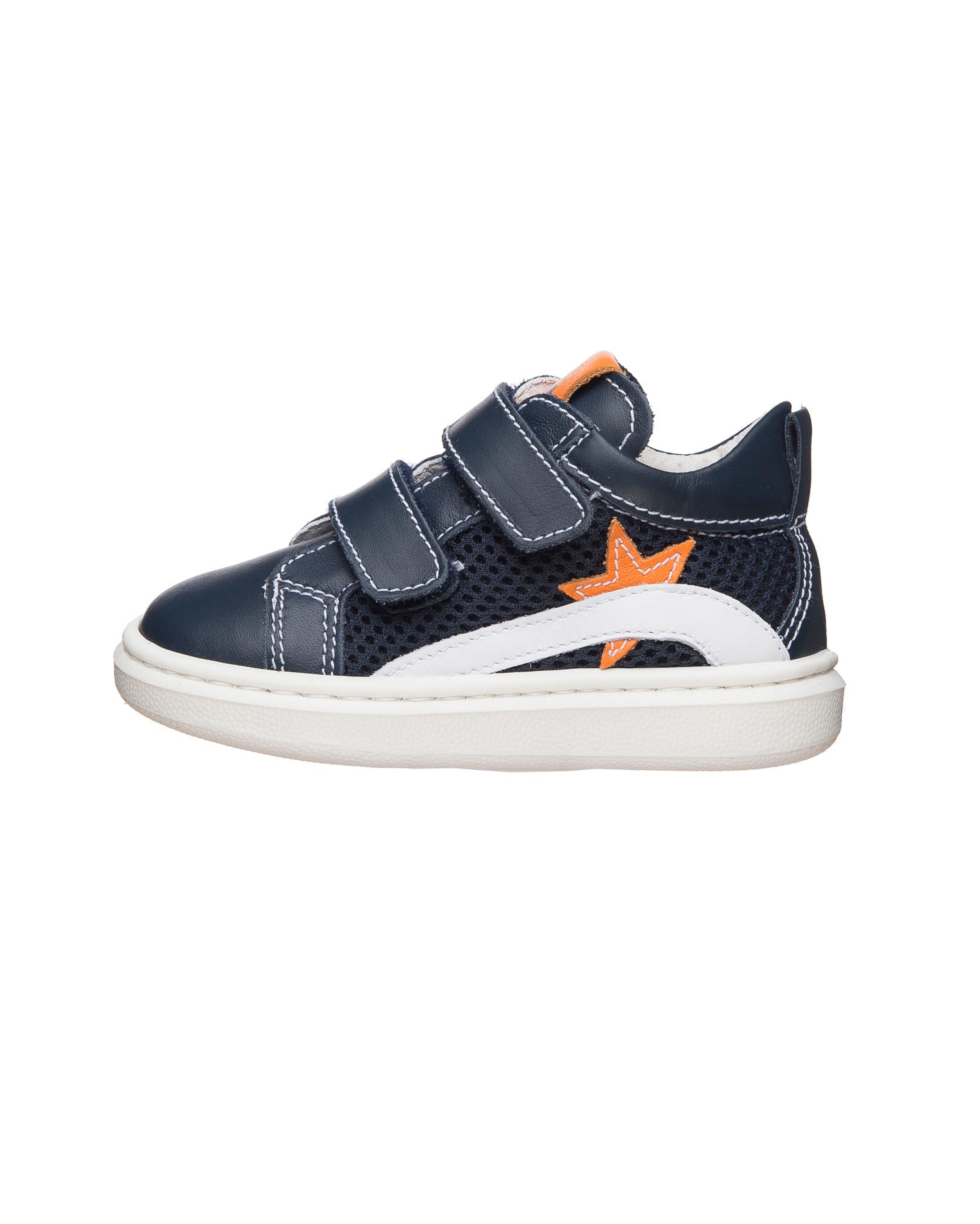 Sneakers Kids da Bambino in Pelle e Tela
