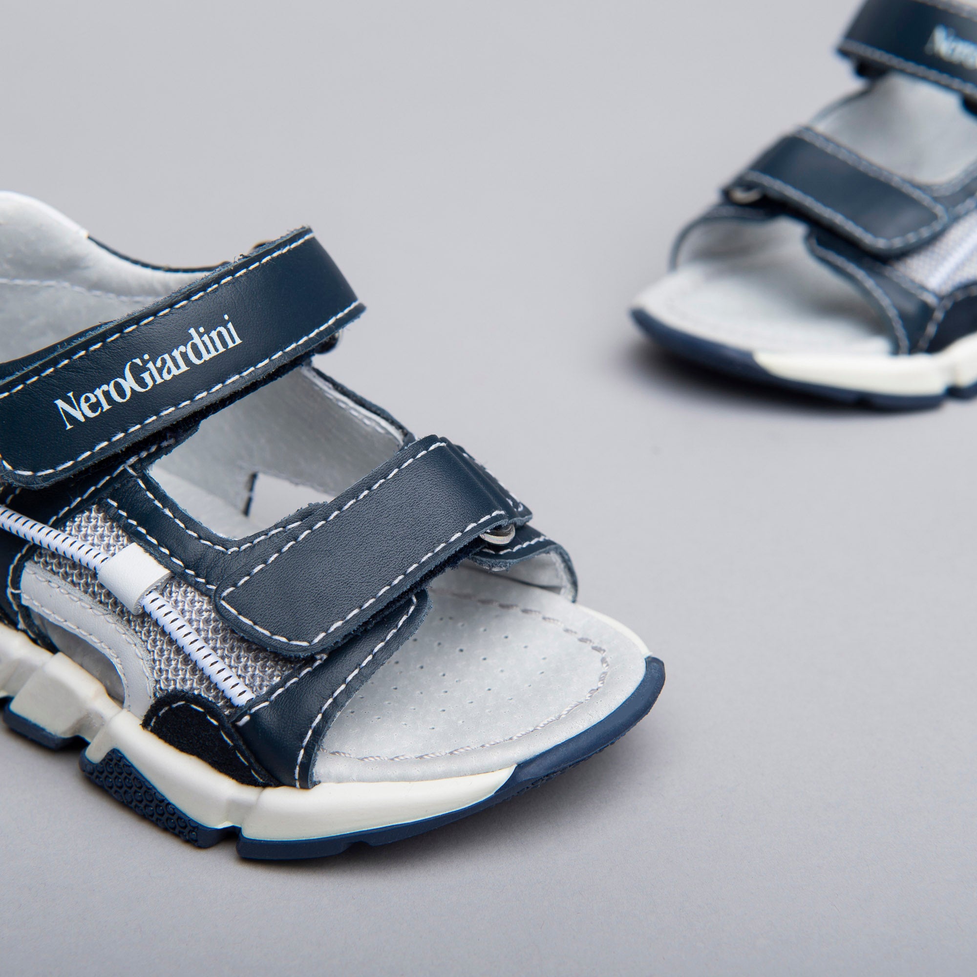 Sandali Kids da Bambino in Pelle e Tela