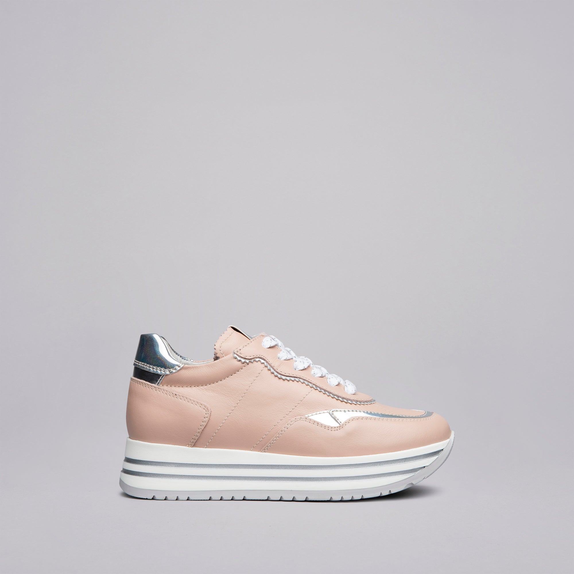 Sneakers Teens da Ragazza in Pelle e Materiale Tecnico