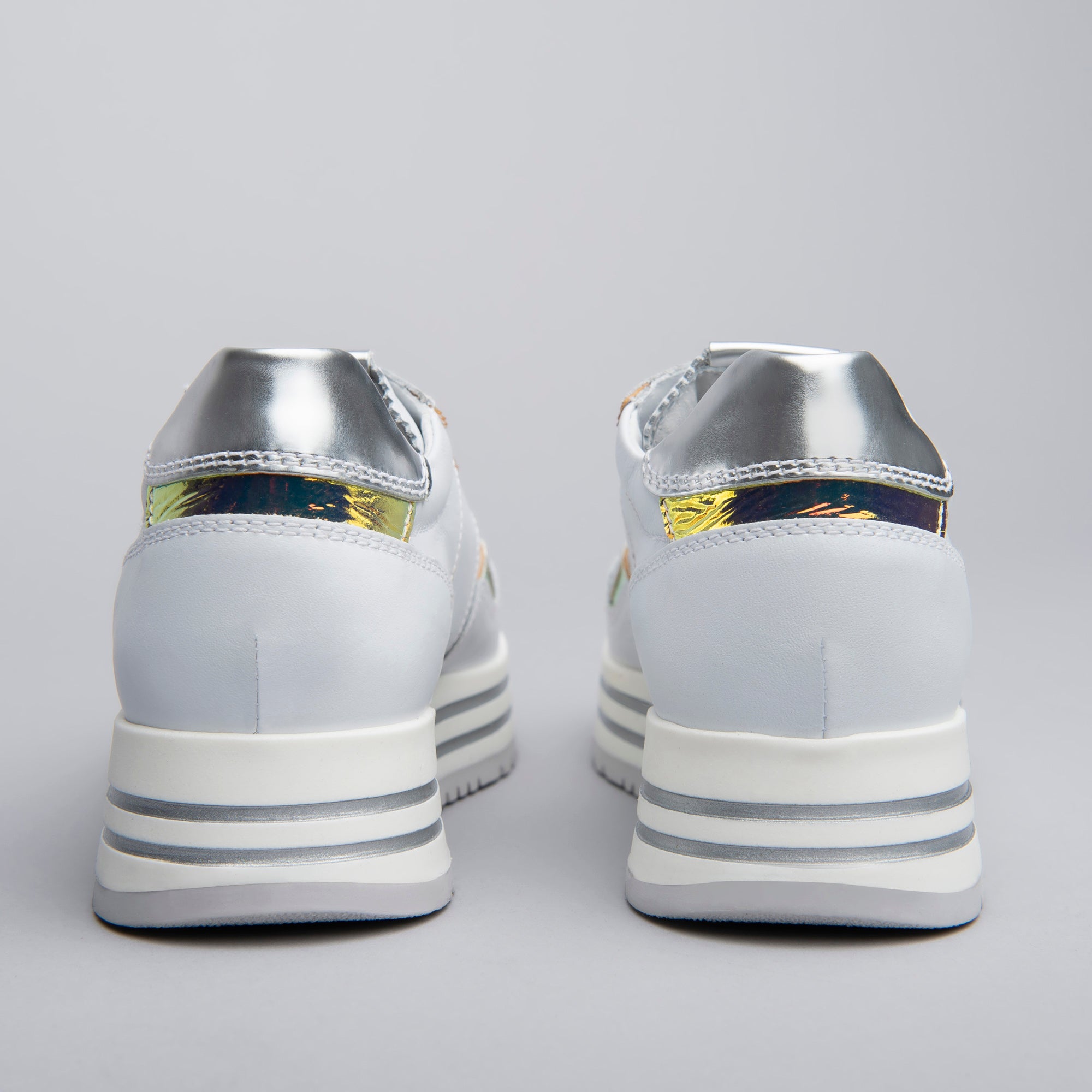 Sneakers Teens da Ragazza in Pelle e Materiale Tecnico