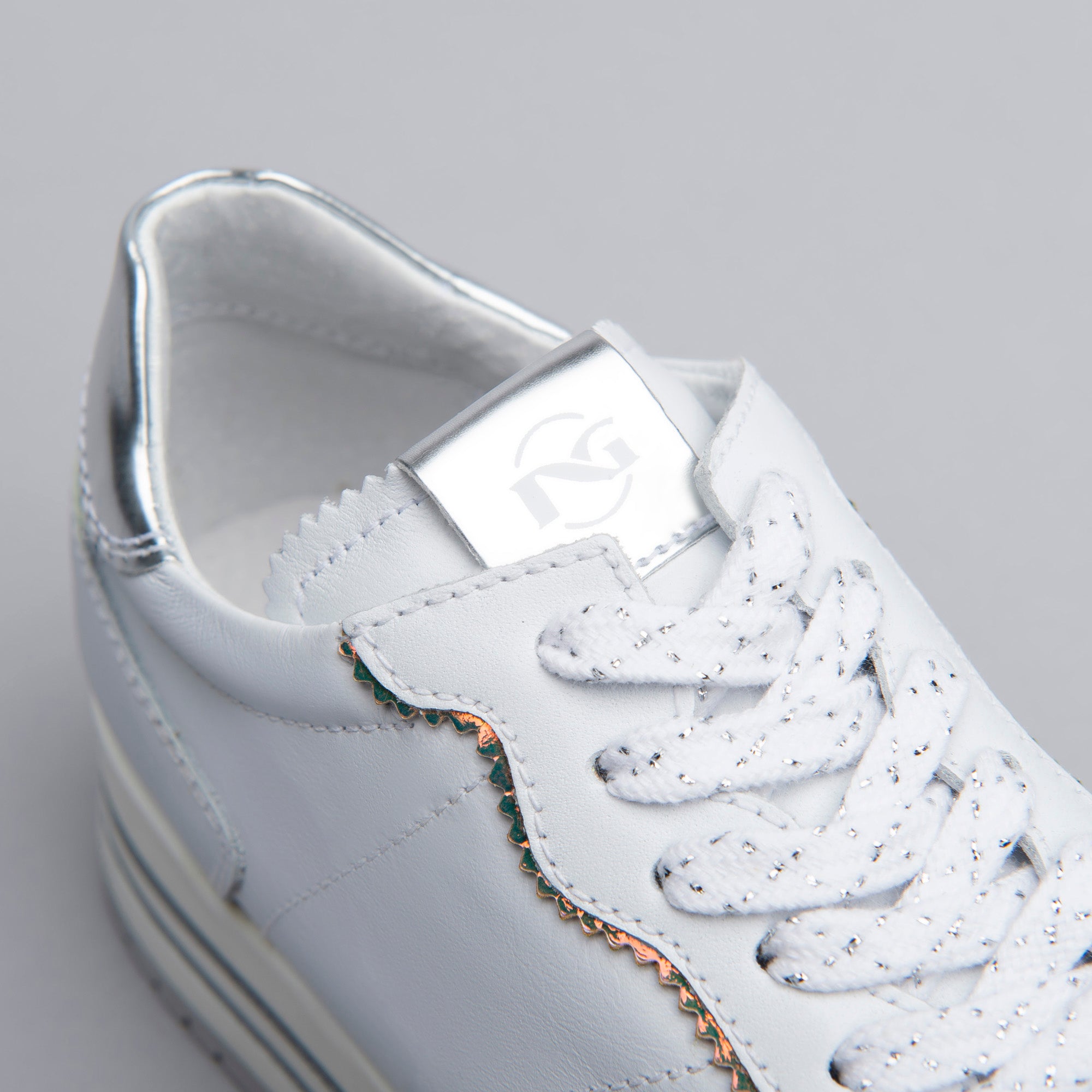 Sneakers Teens da Ragazza in Pelle e Materiale Tecnico