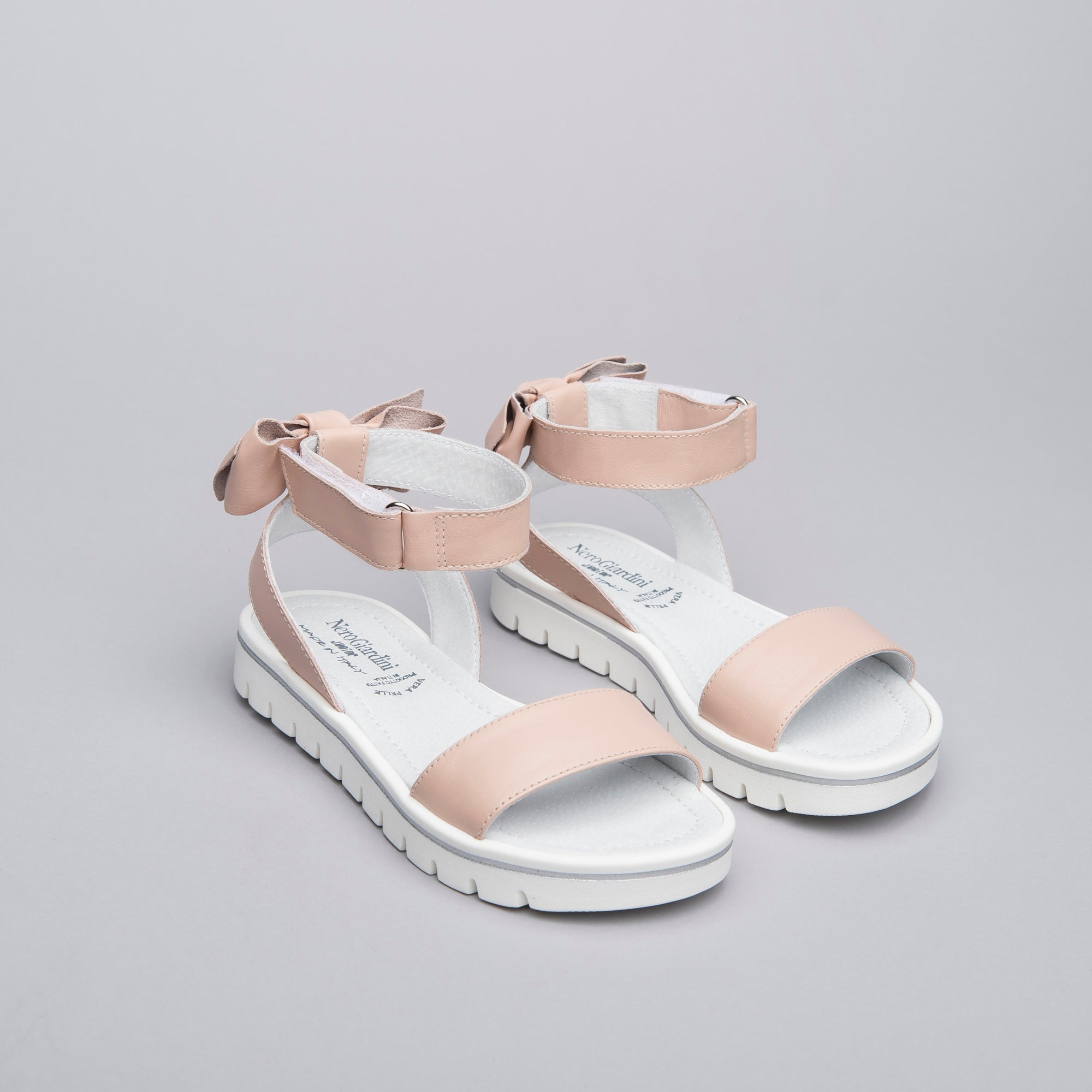 Sandali Teens da Ragazza in Pelle
