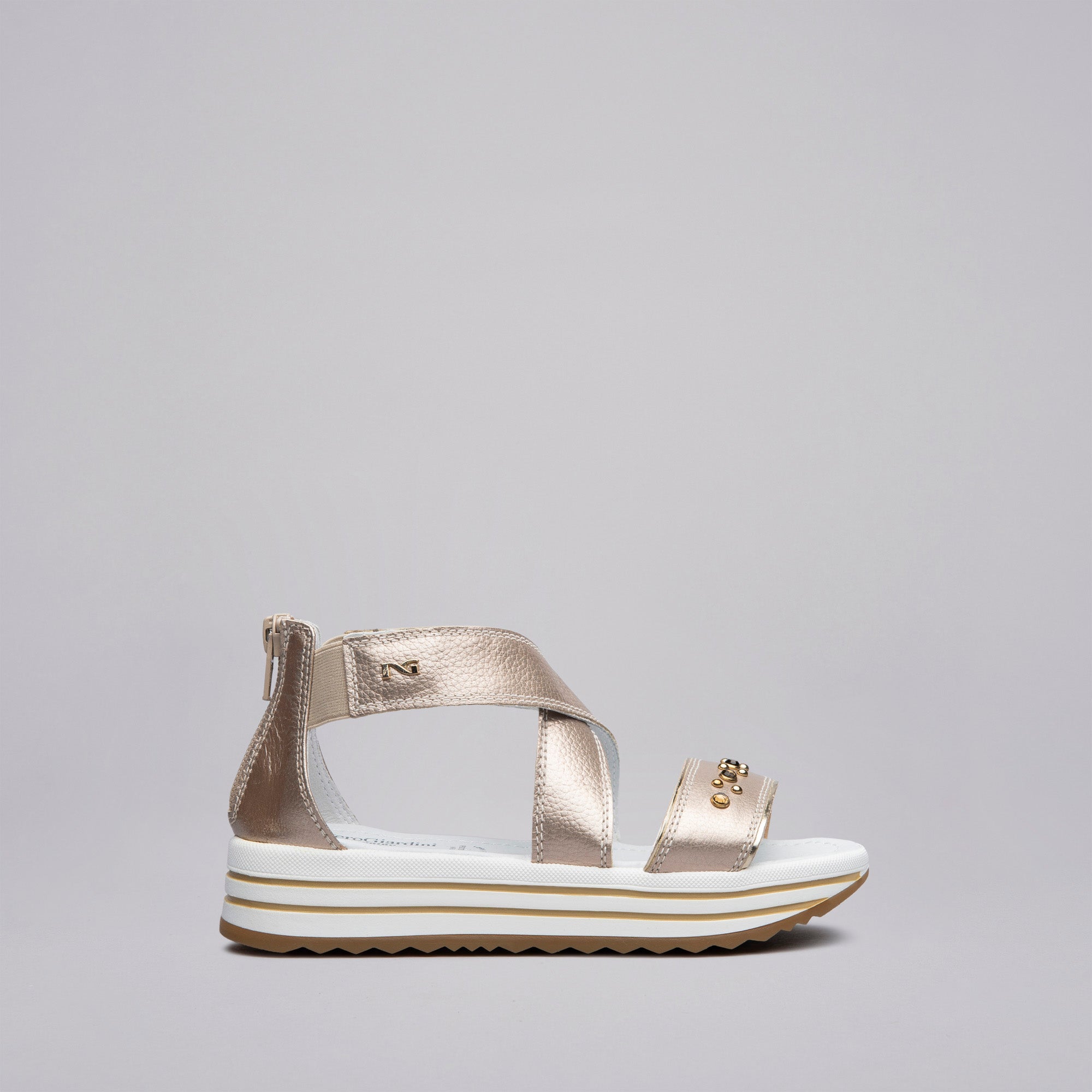 Sandali Teens da Ragazza in Pelle