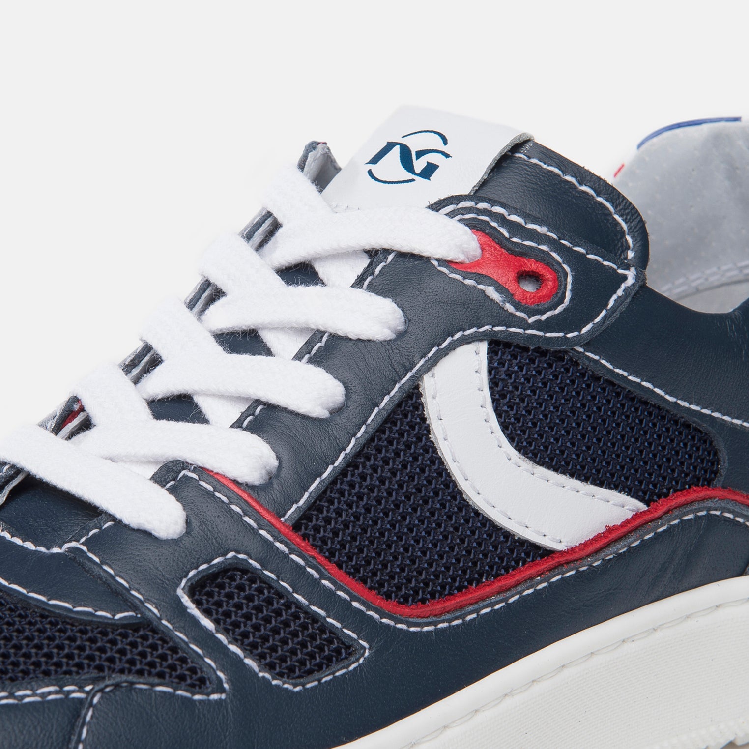 Sneakers Teens da Ragazzo in Pelle e Tela