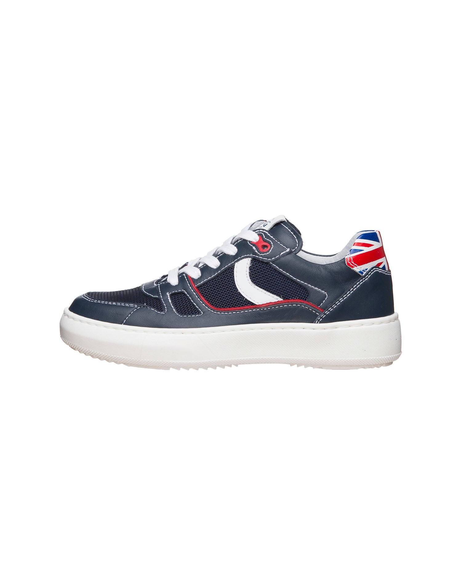 Sneakers Teens da Ragazzo in Pelle e Tela