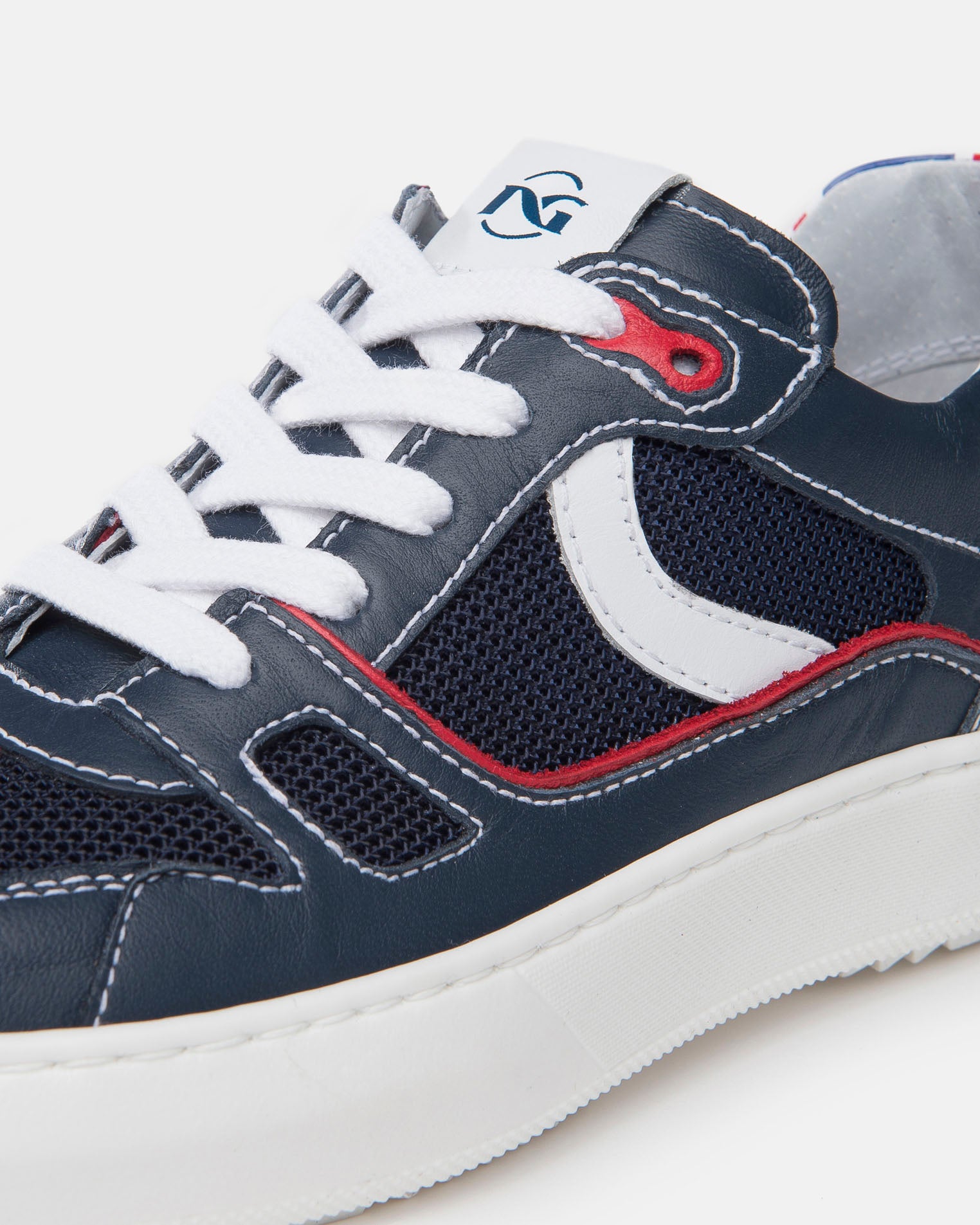 Sneakers Teens da Ragazzo in Pelle e Tela
