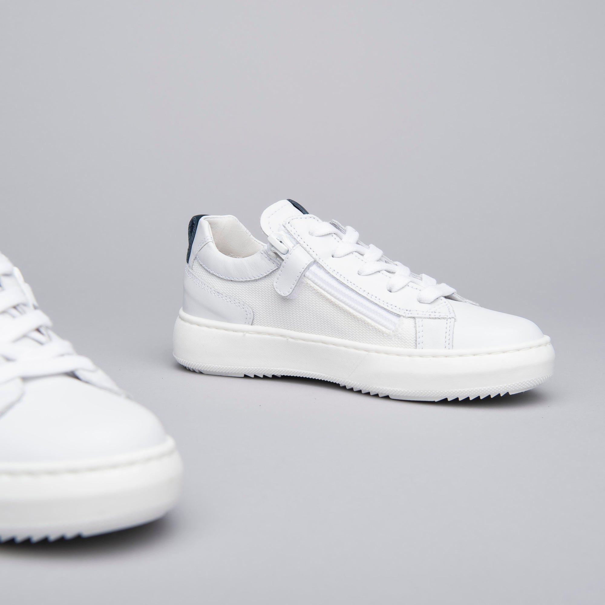 Sneakers Teens da Ragazzo in Pelle e Materiale Tecnico
