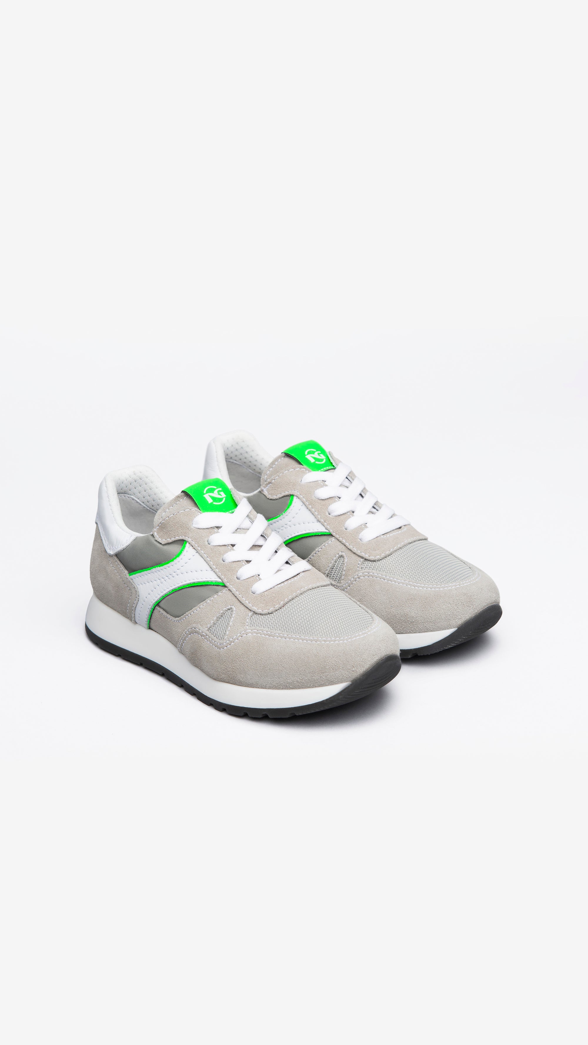 Sneakers Teens da Ragazzo in Camoscio, Pelle e Tela