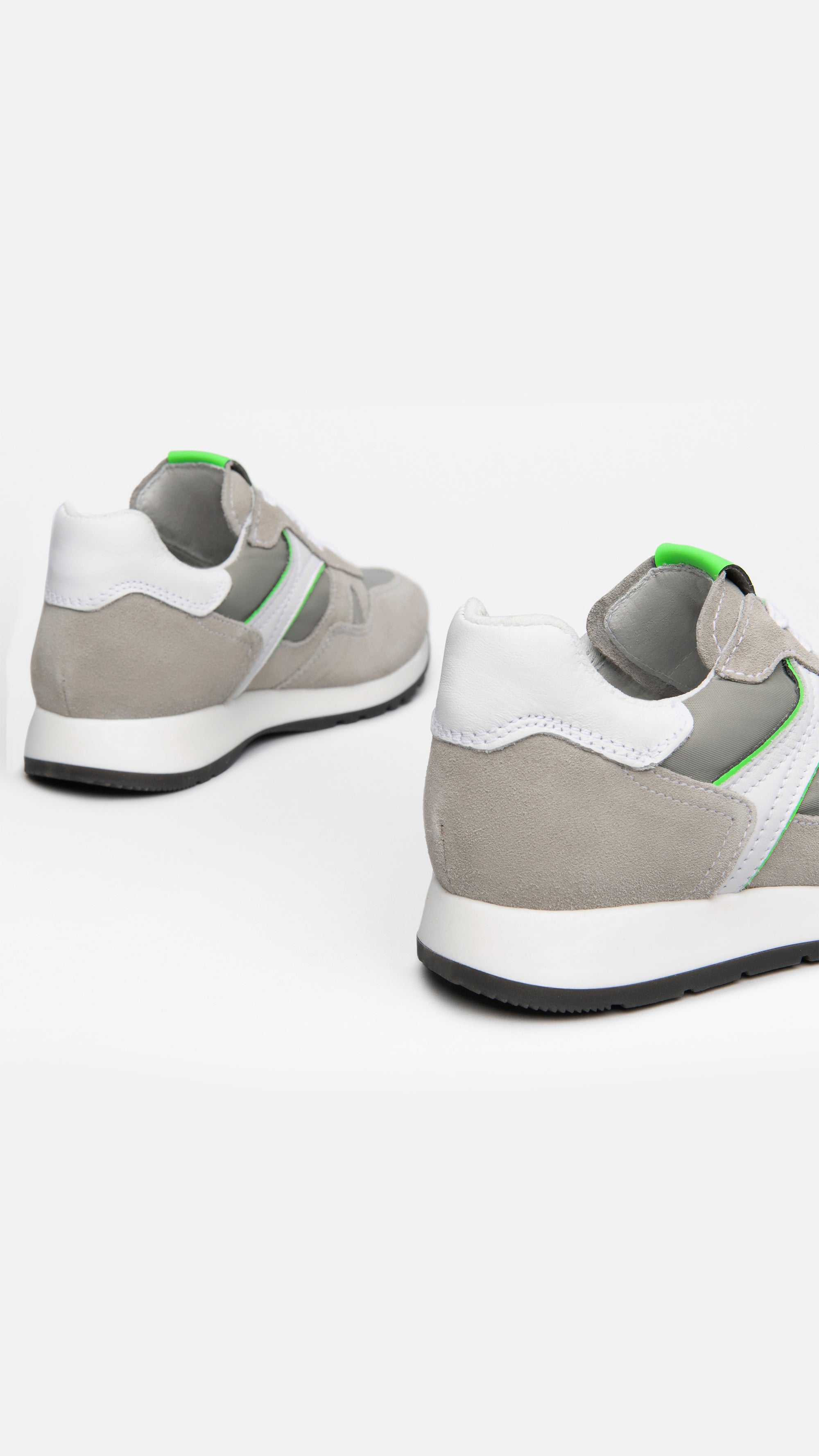 Sneakers Teens da Ragazzo in Camoscio, Pelle e Tela