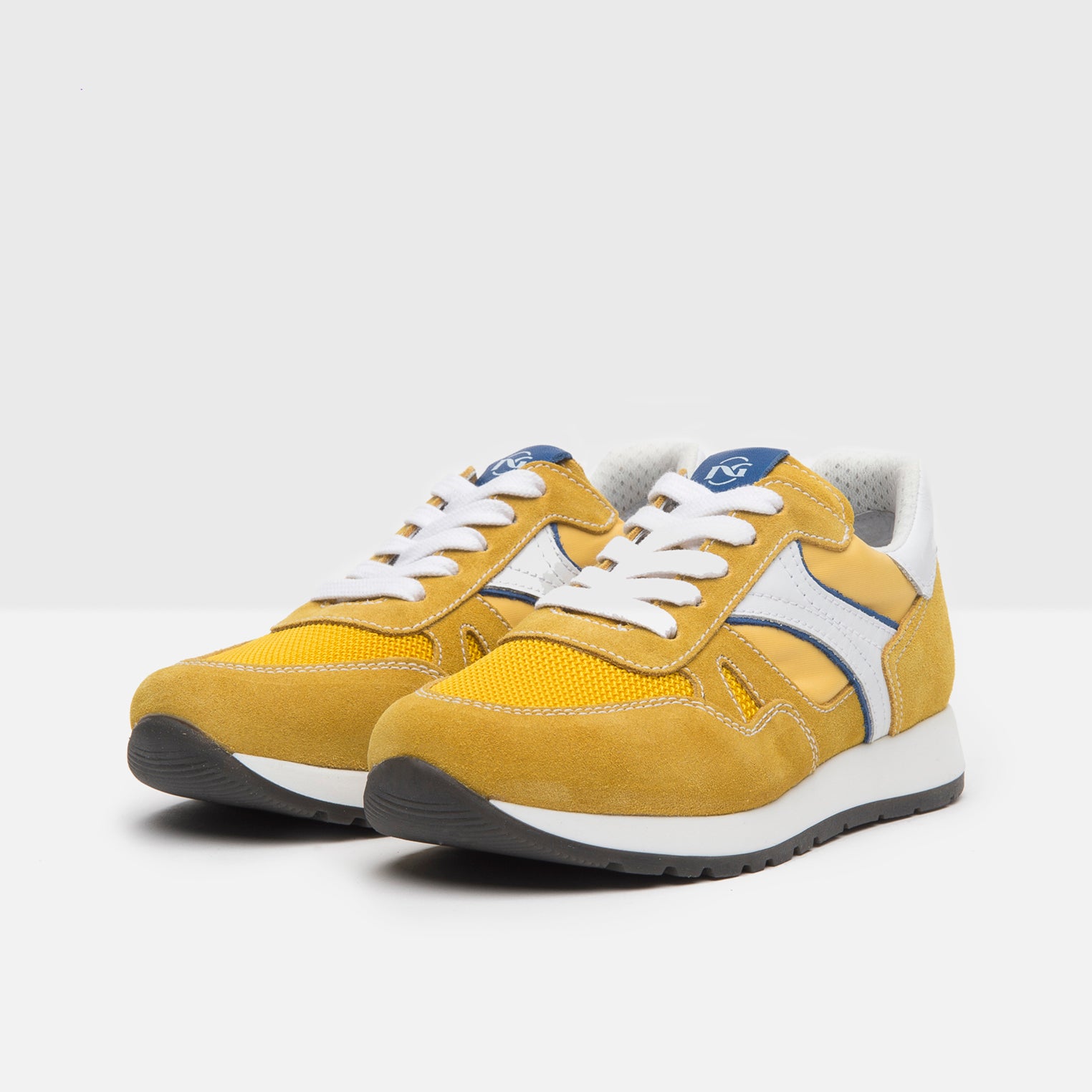 Sneakers Teens da Ragazzo in Camoscio, Pelle e Tela