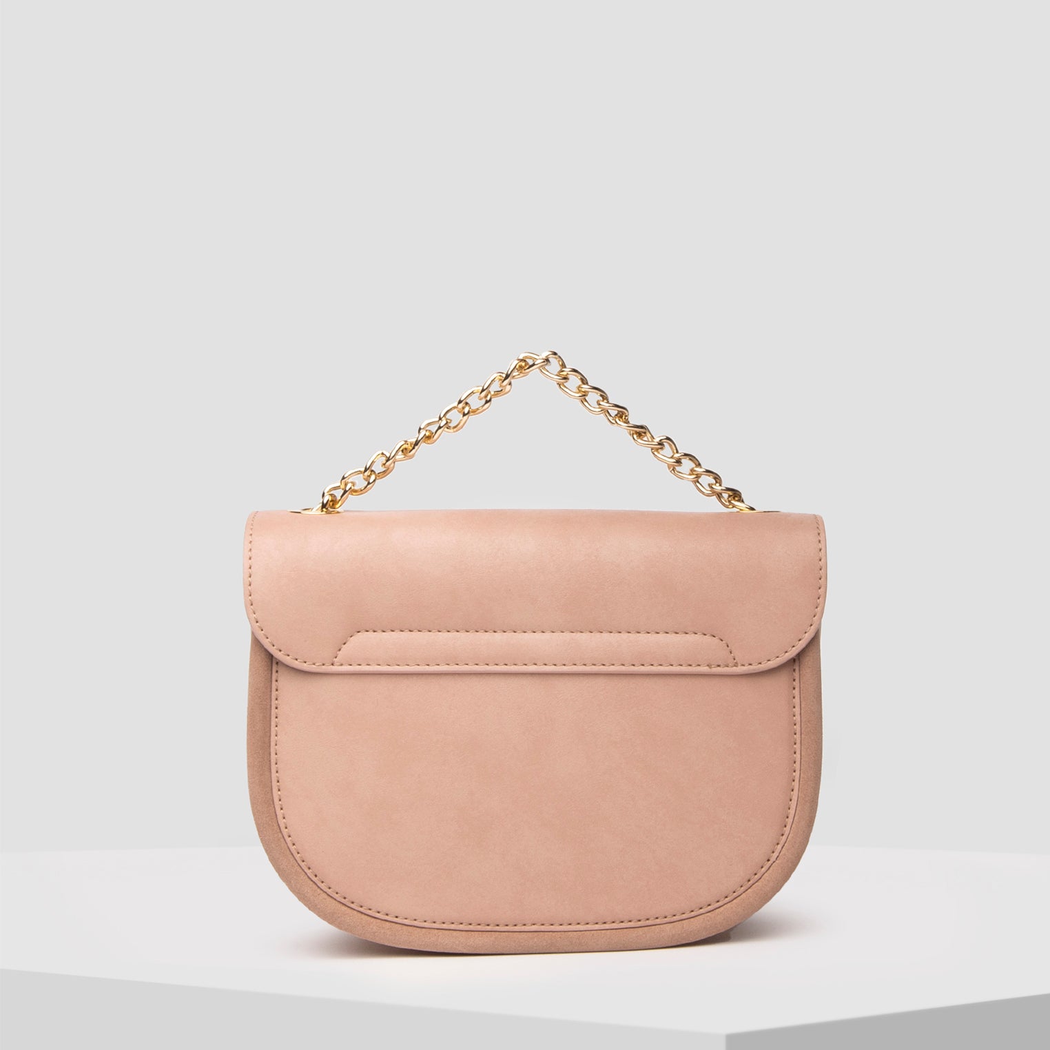 Borsa a Tracolla da Donna in Camoscio e Materiale Tecnico