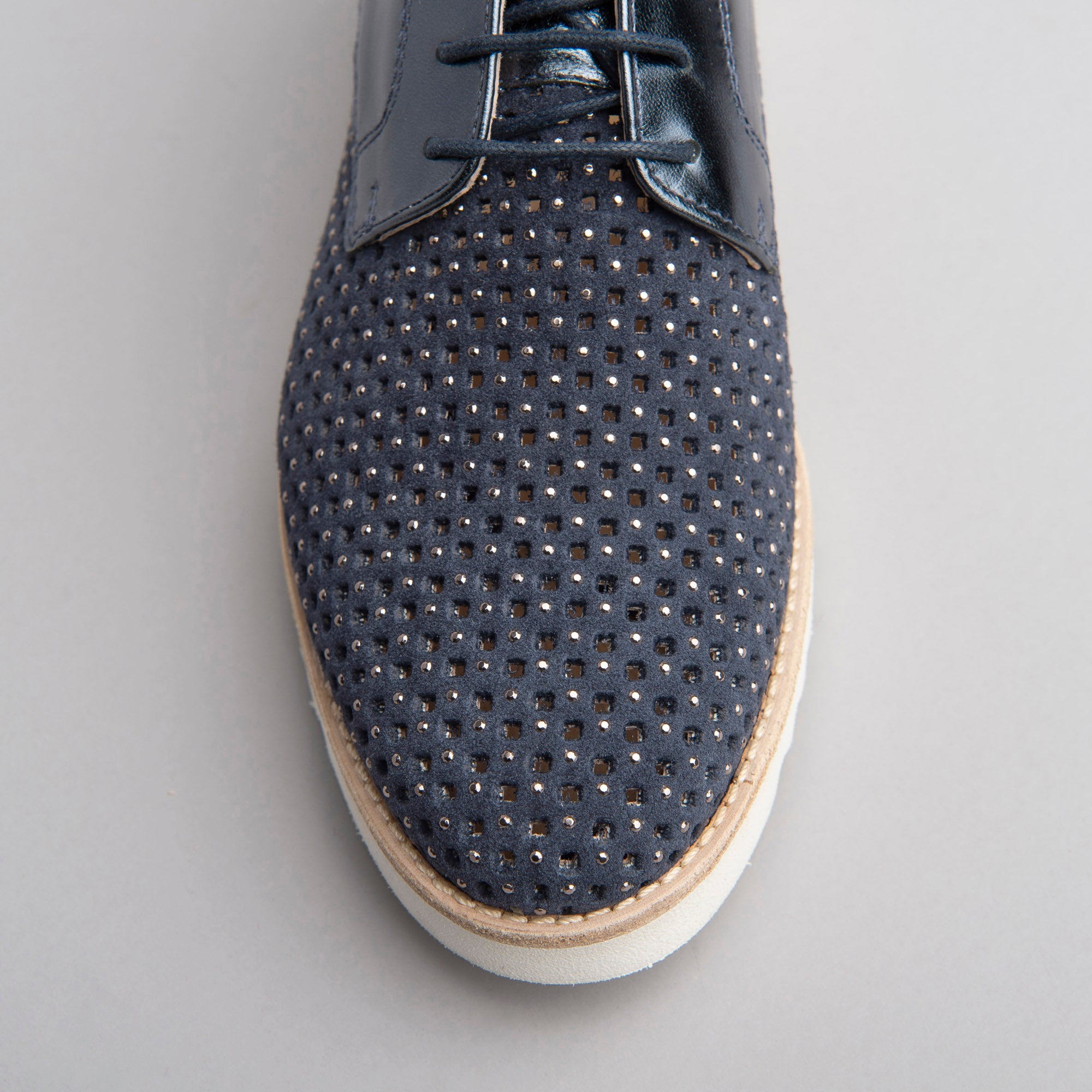 Stringate Donna in Suede e Pelle