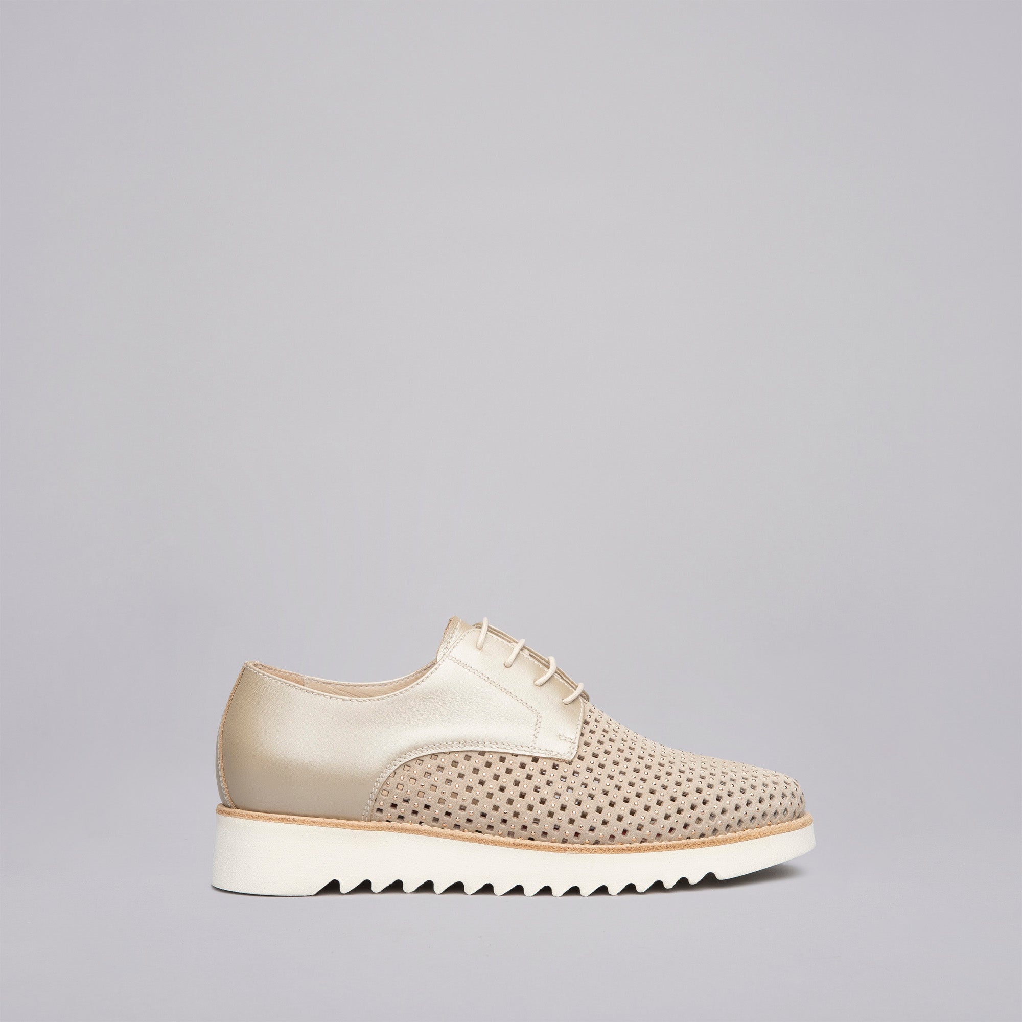 Stringate Donna in Suede e Pelle