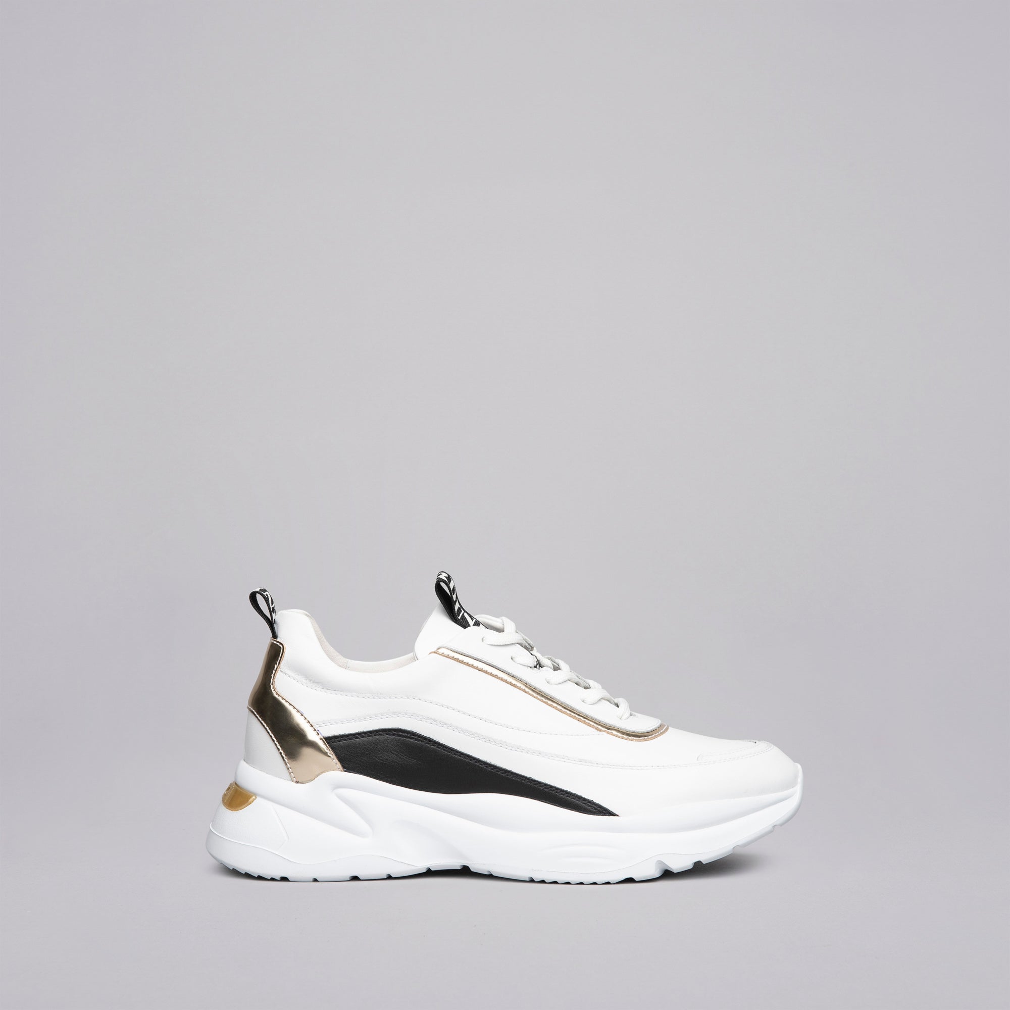 Sneakers Donna in Pelle e Materiale Tecnico
