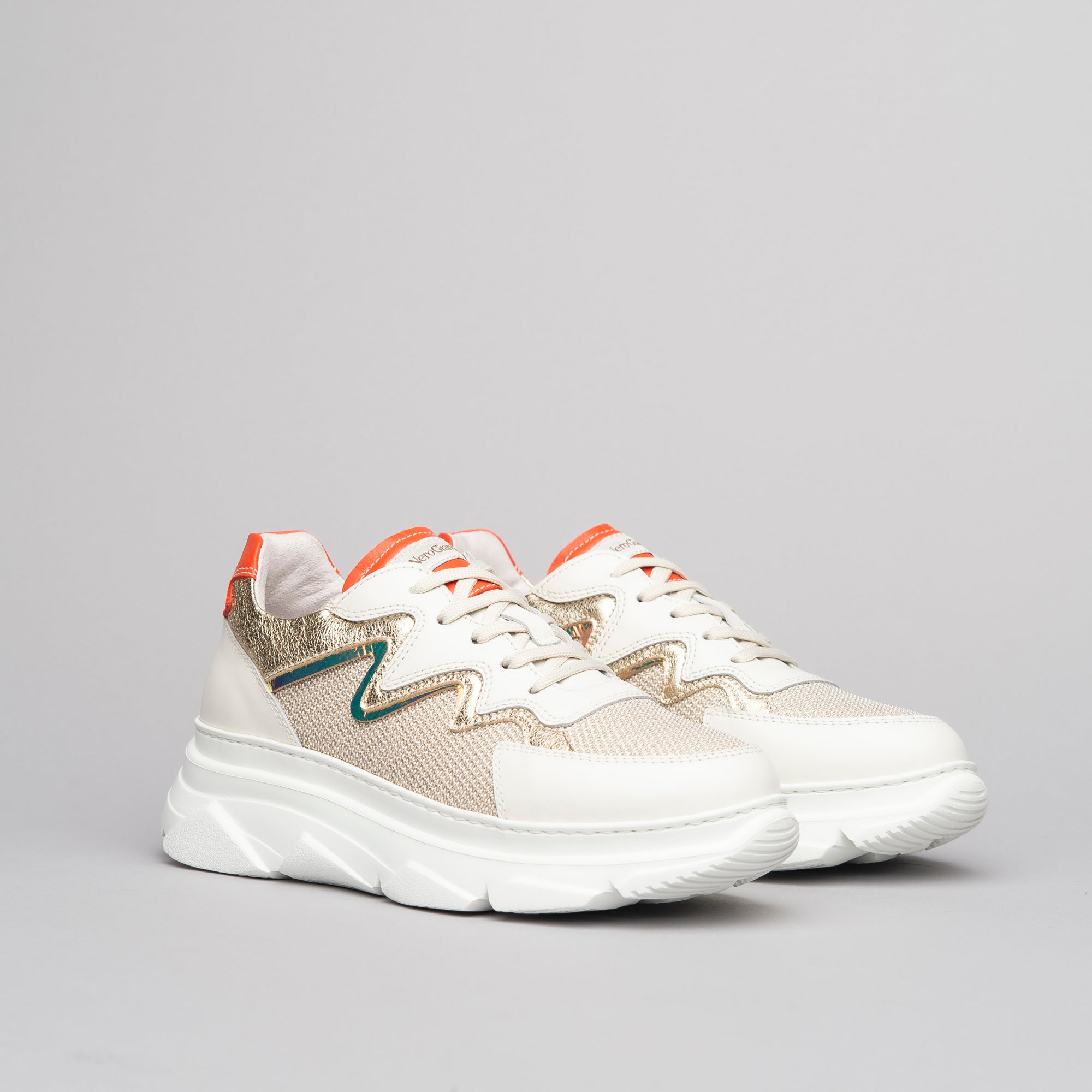 Sneakers Donna in Pelle e Camoscio