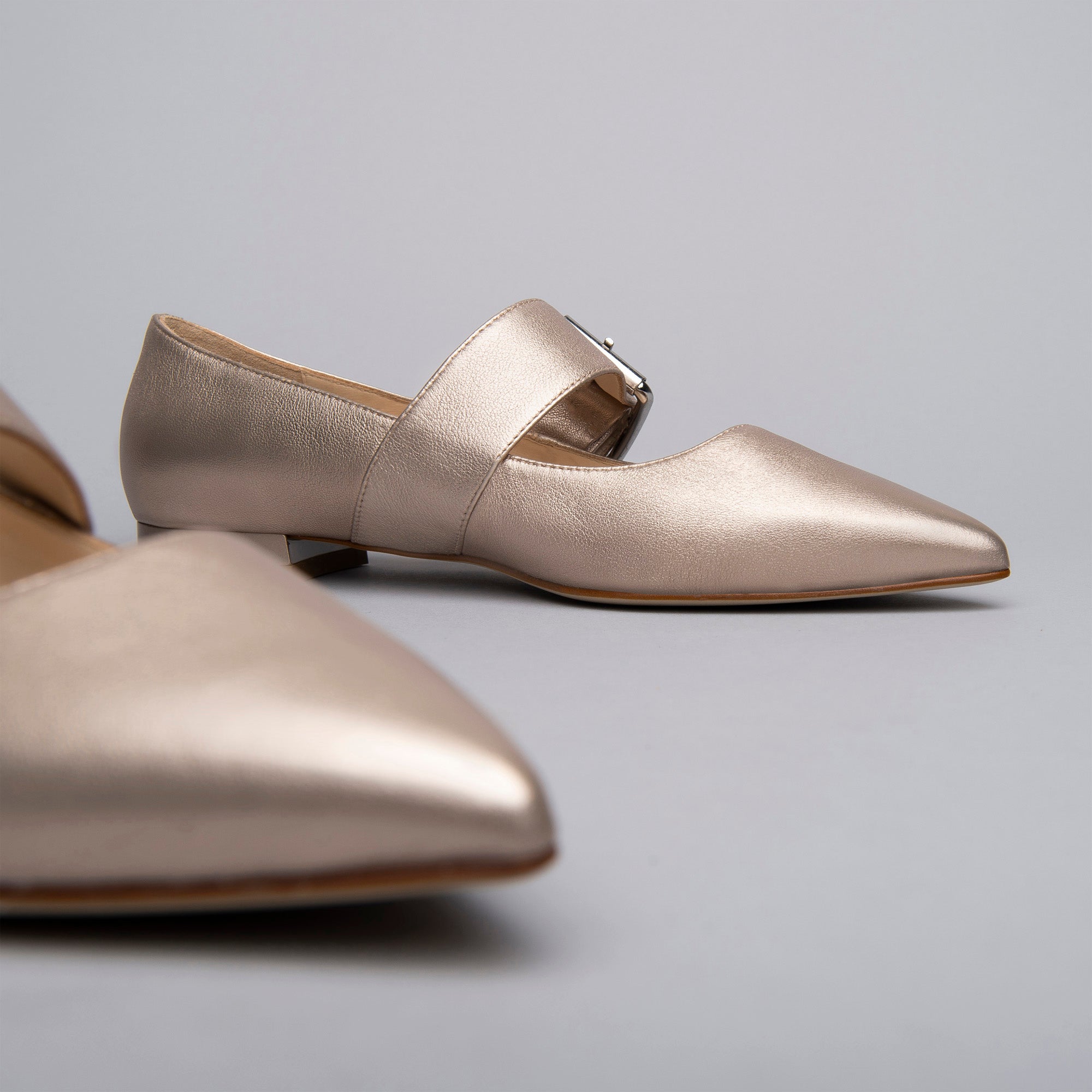 Ballerine Donna in Pelle