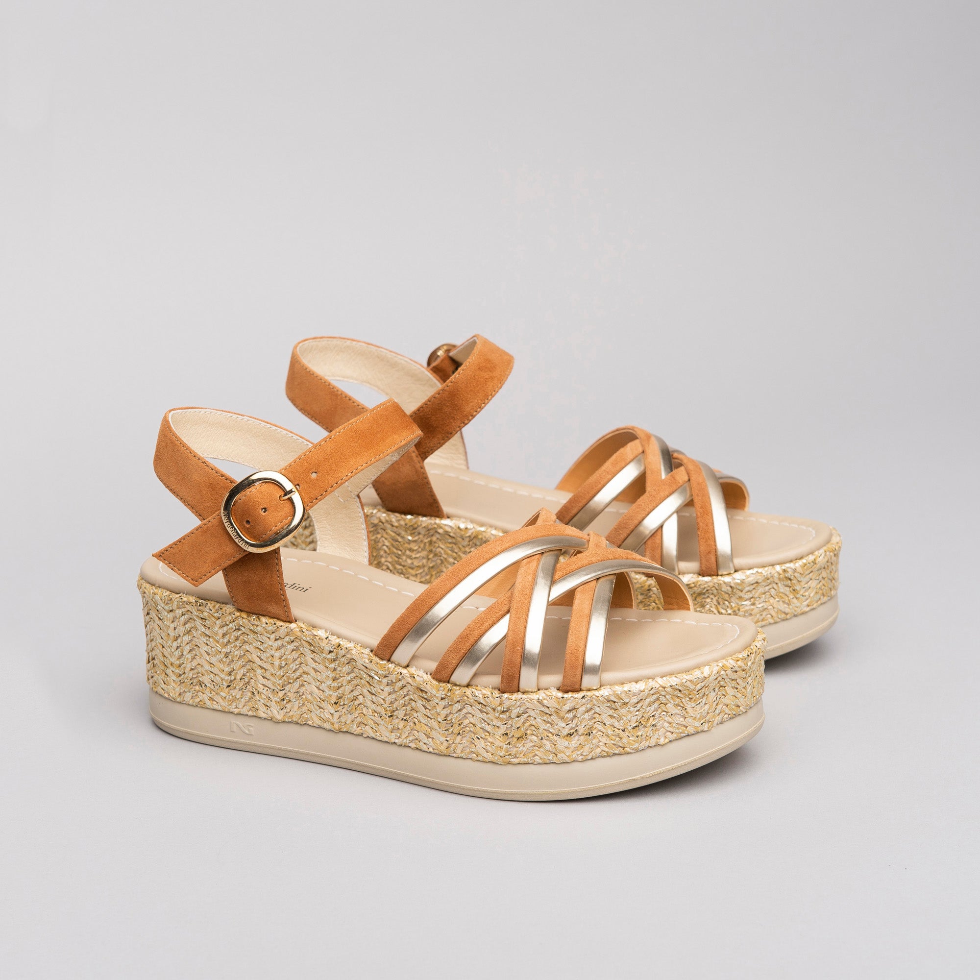 Sandali Donna in Pelle e Materiale Tecnico