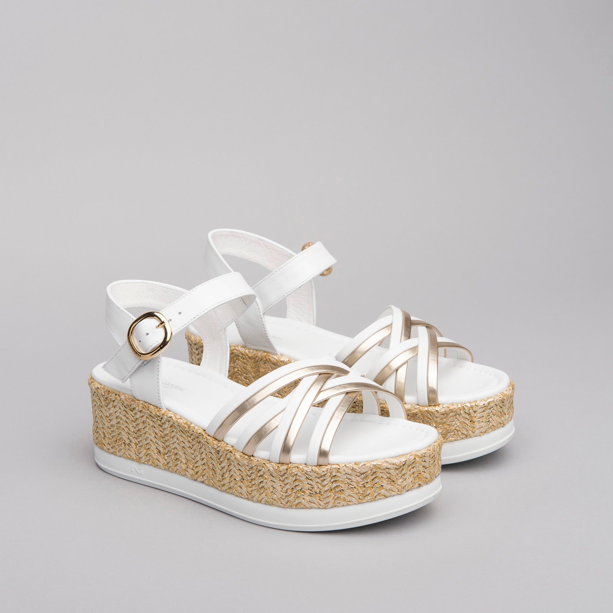 Sandali Donna in Pelle e Materiale Tecnico