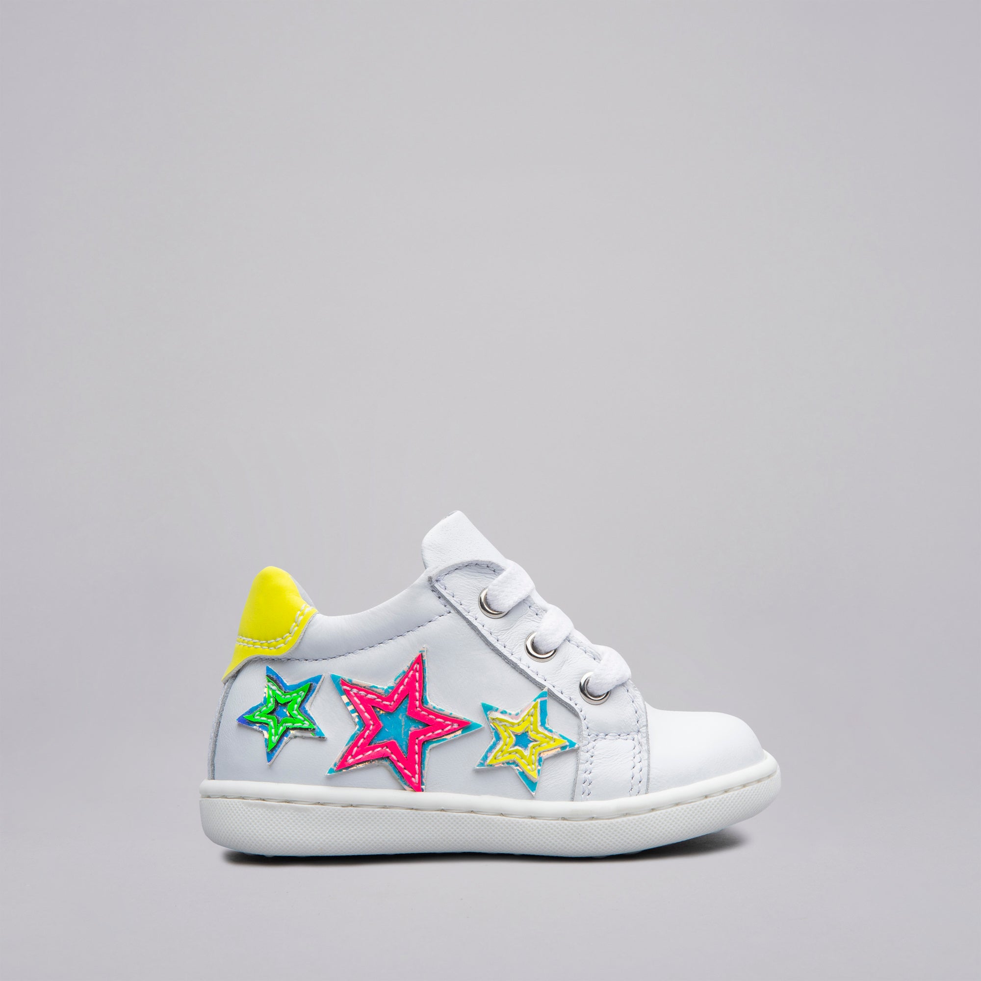 Sneakers Kids da Bambina in Pelle e Materiale Tecnico