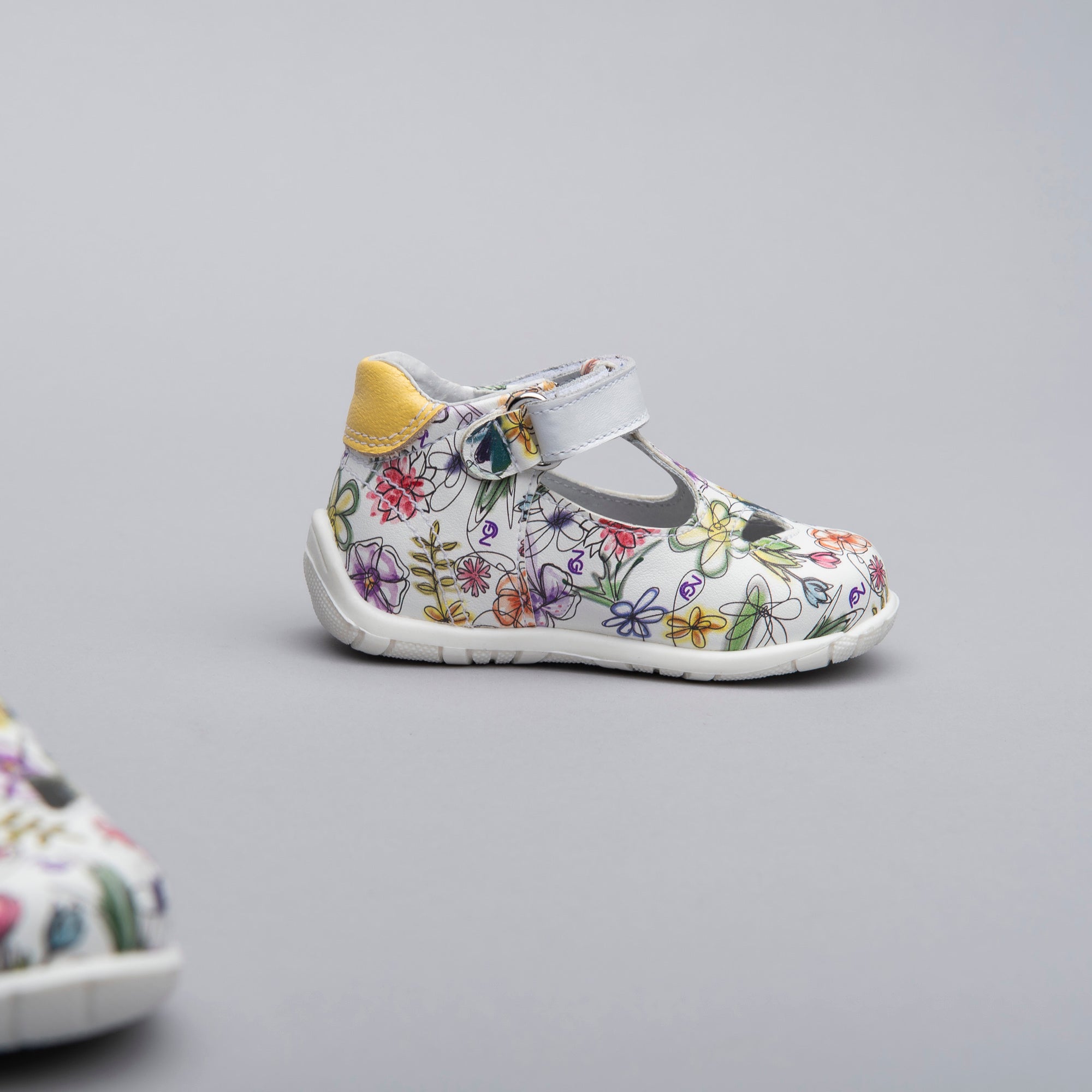 Sandali Kids da Bambina in Materiale Tecnico e Pelle