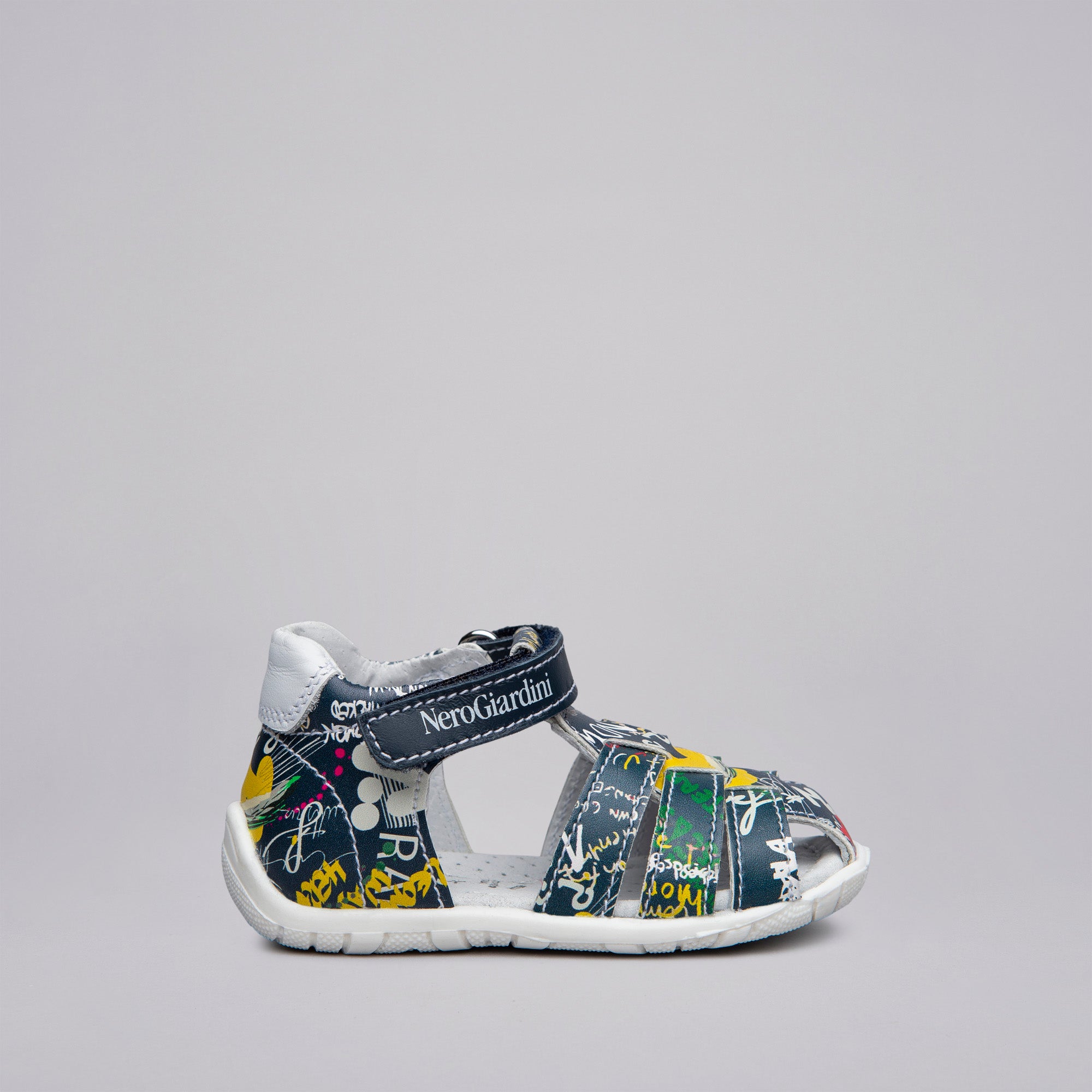 Sandali Kids da Bambino in Materiale Tecnico e Pelle