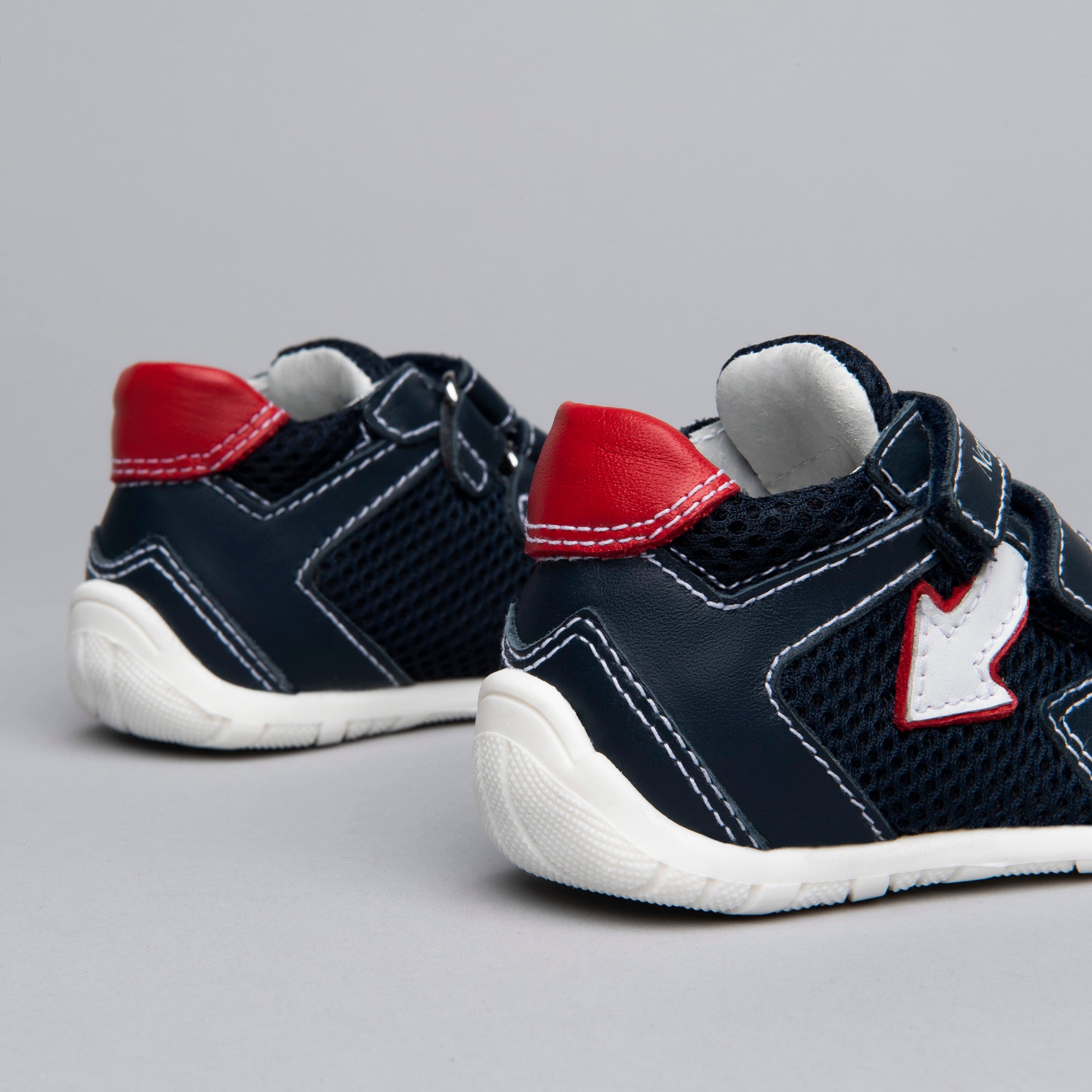 Sneakers Kids da Bambino in Pelle e Tela