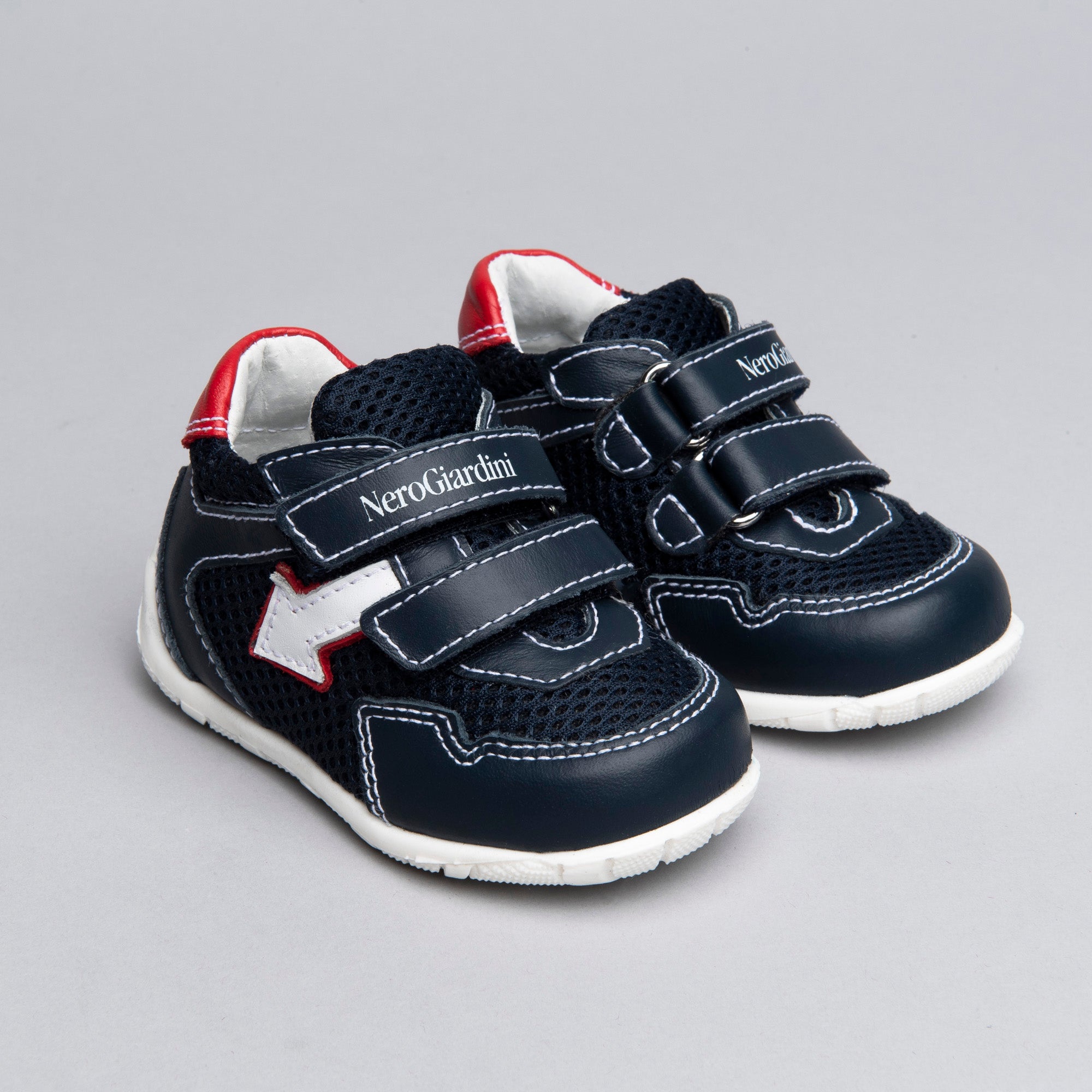 Sneakers Kids da Bambino in Pelle e Tela