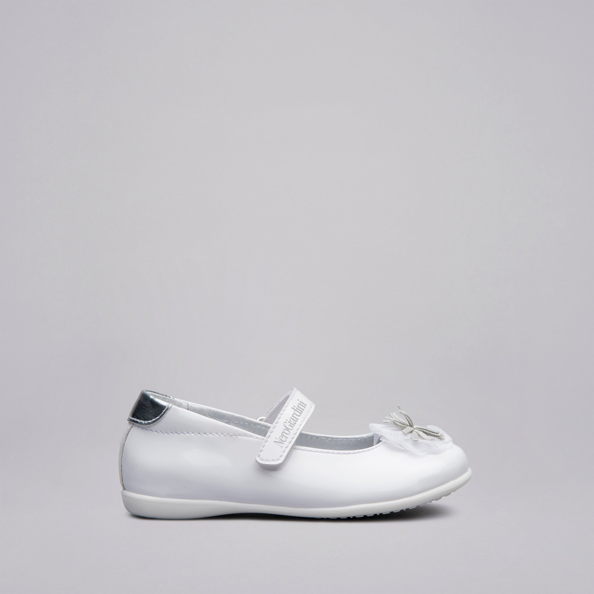 Ballerine Kids da Bambina in Materiale Tecnico e Camoscio