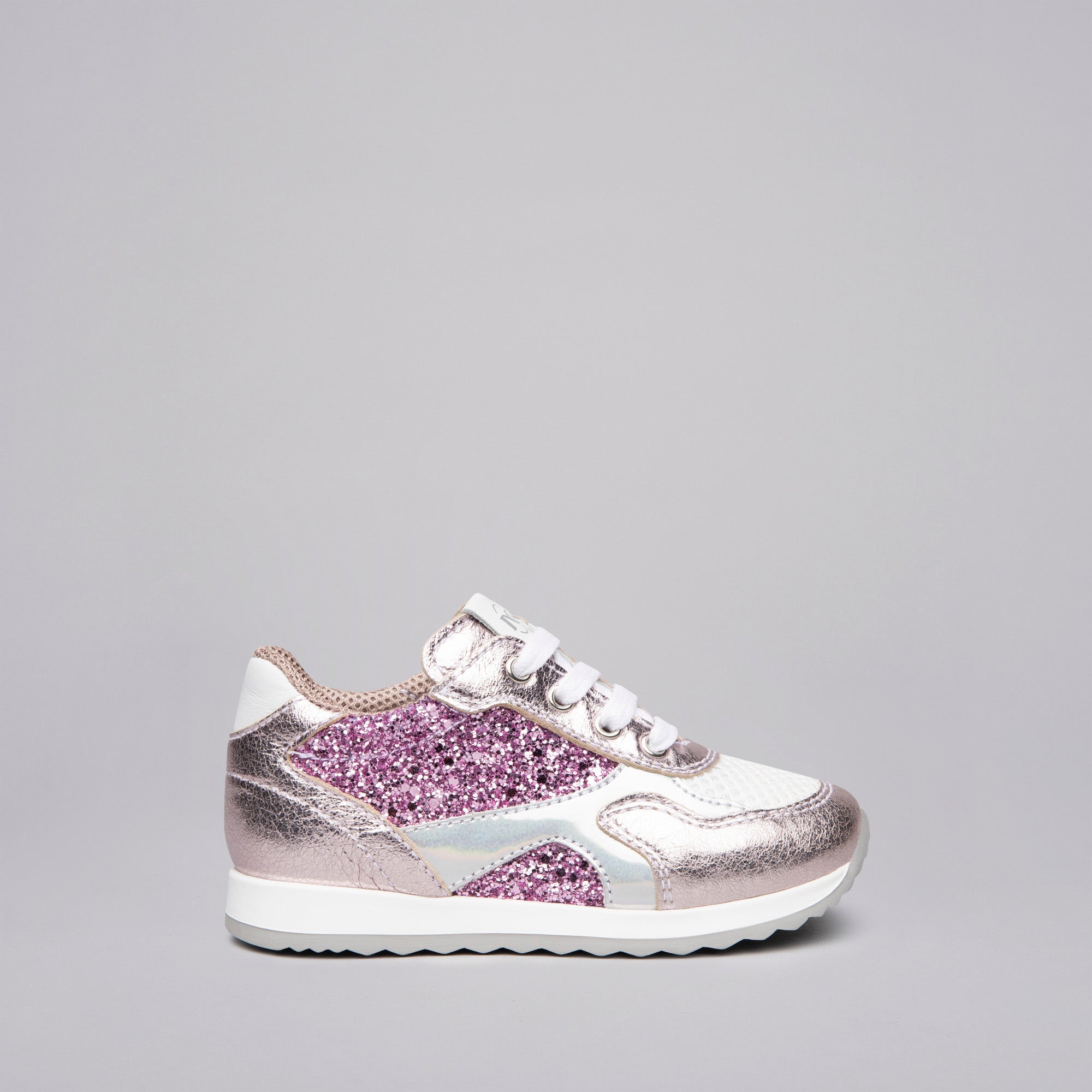 Sneakers Kids da Bambina in Pelle e Materiale Tecnico